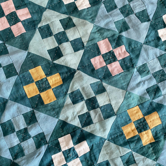 Nine Patch Quilt - Free Pattern Download!