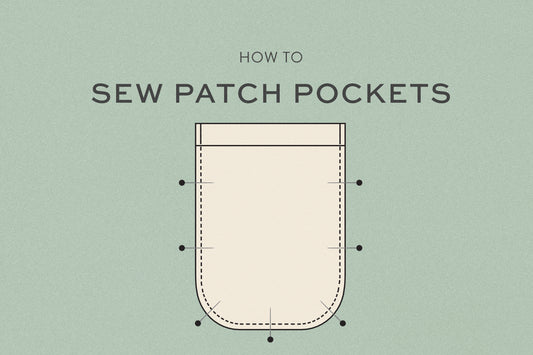 How to Sew Patch Pockets