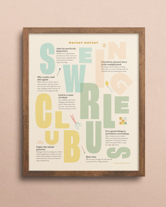 Sewing Club Rules + Free Download