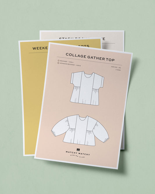 How to Assemble Print at Home Patterns