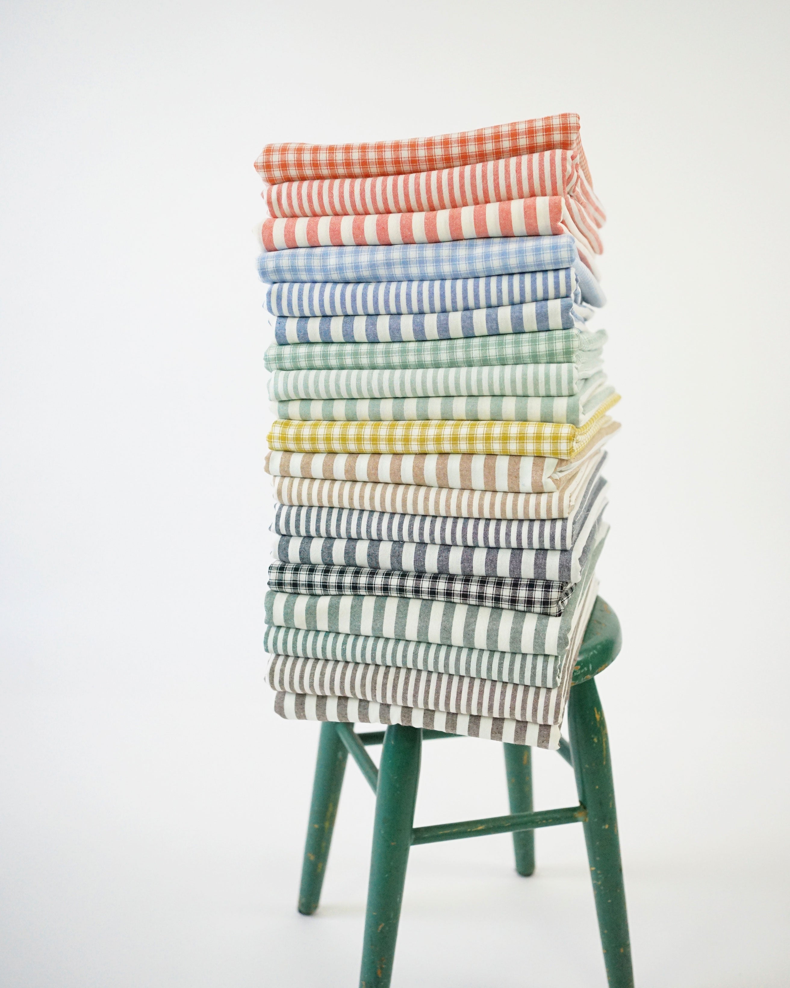 a-ya 様 ♡Check ＆ STRIPE Cotton Gingham & Stripe Fabric – Classic Checks & Stripes