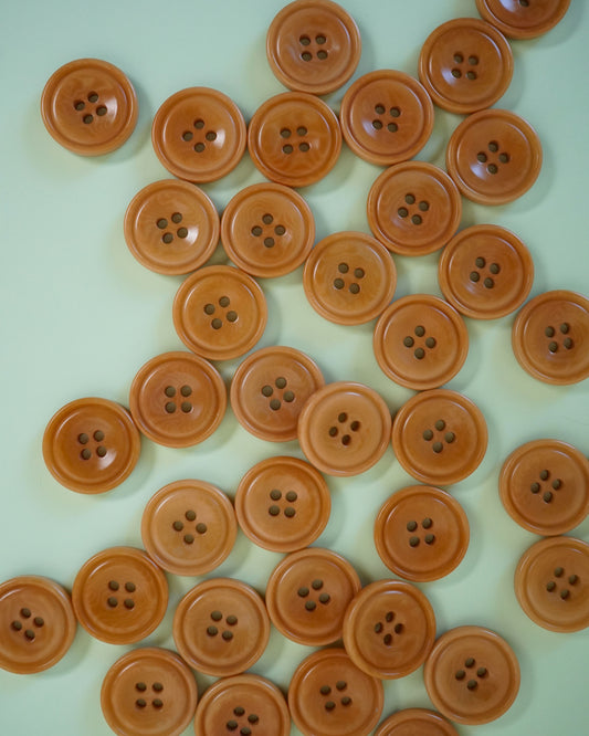 Caramel 7/8" Corozo Nut Buttons