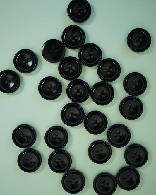 Onyx 7/8" Corozo Nut Buttons