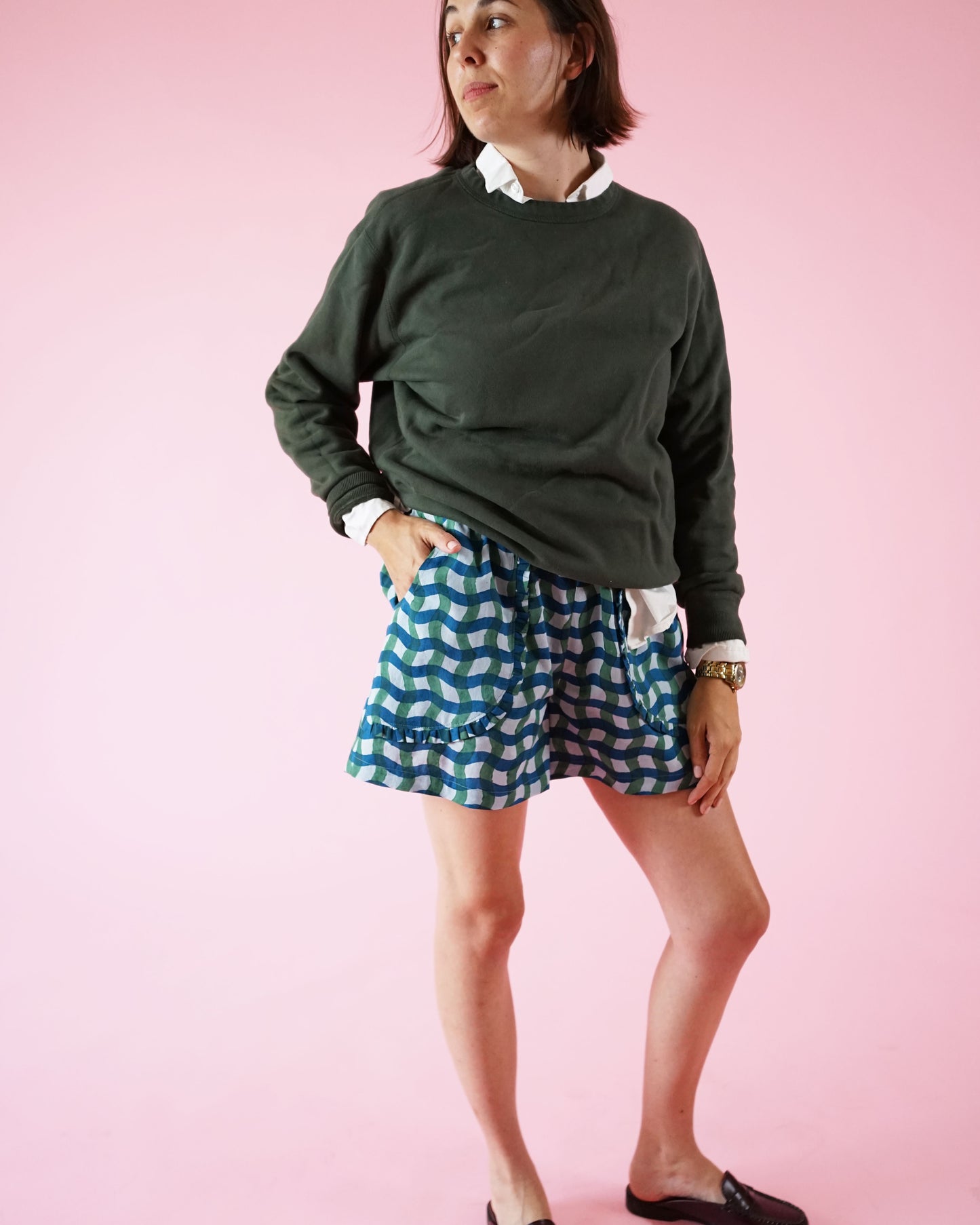 Apron Pocket Pants PDF Sewing Pattern