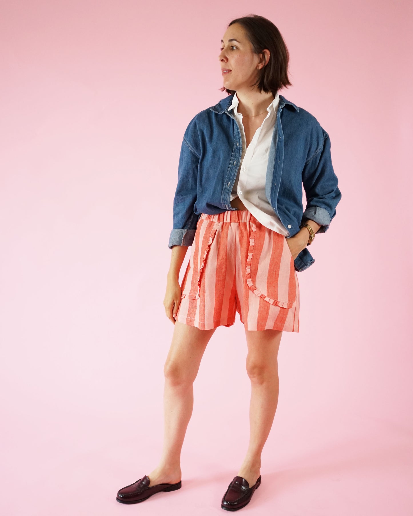 Apron Pocket Pants PDF Sewing Pattern