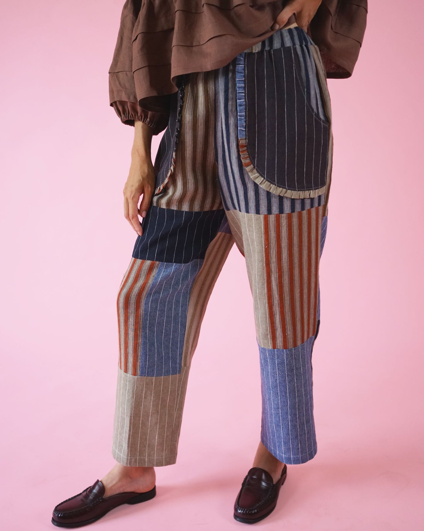 Apron Pocket Pants PDF Sewing Pattern