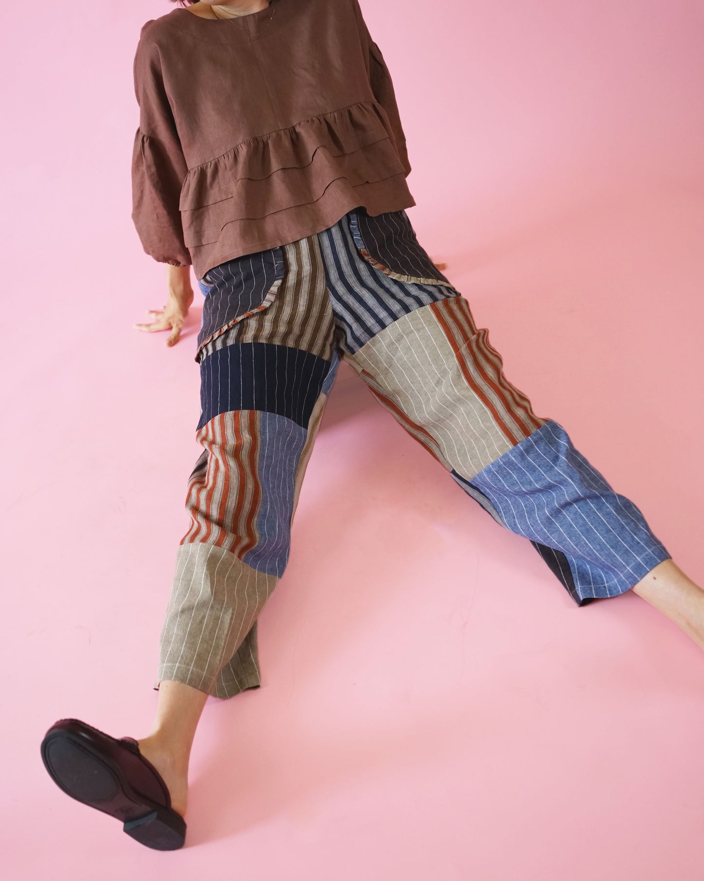 Apron Pocket Pants PDF Sewing Pattern
