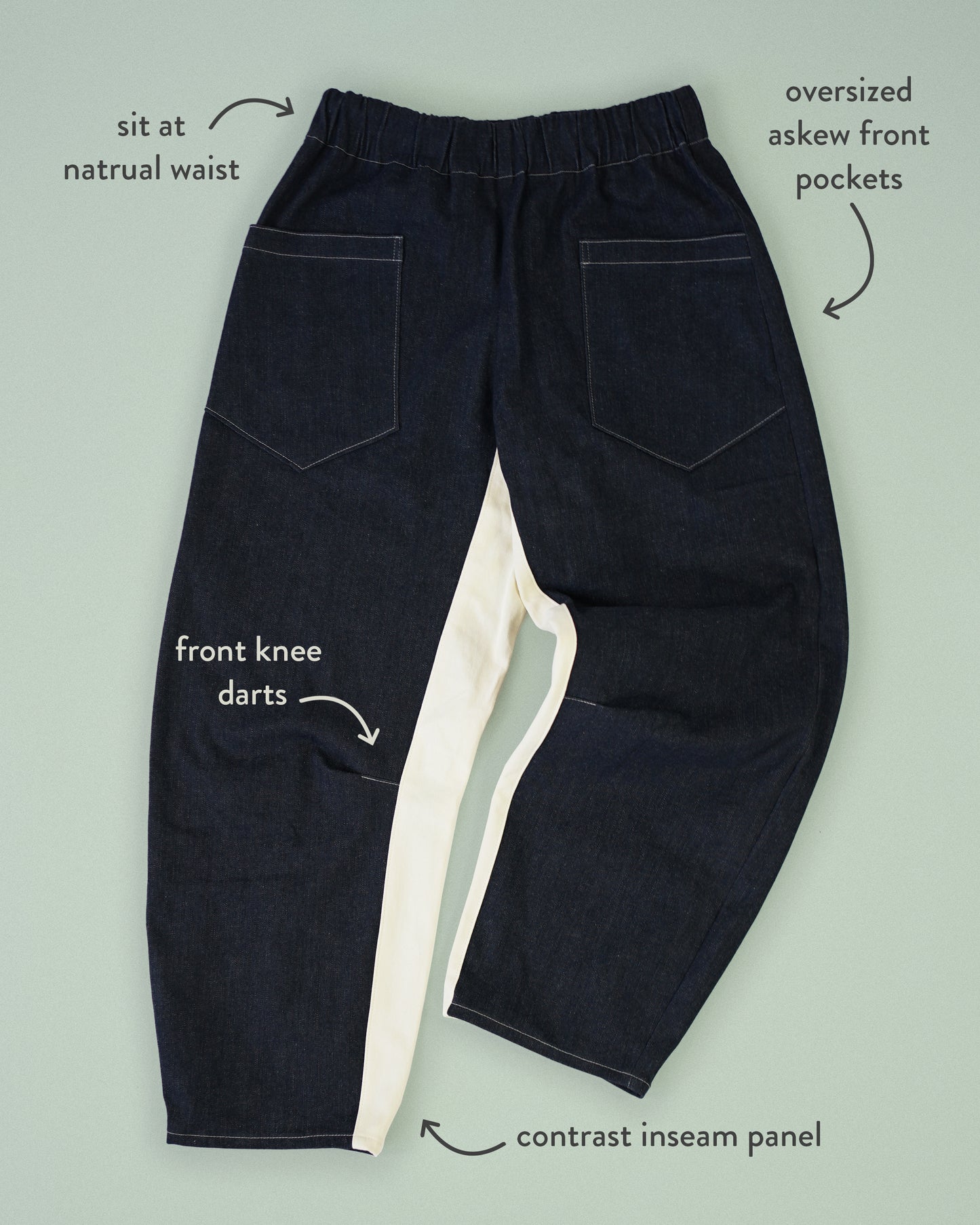 Archer Work Pants PDF Sewing Pattern