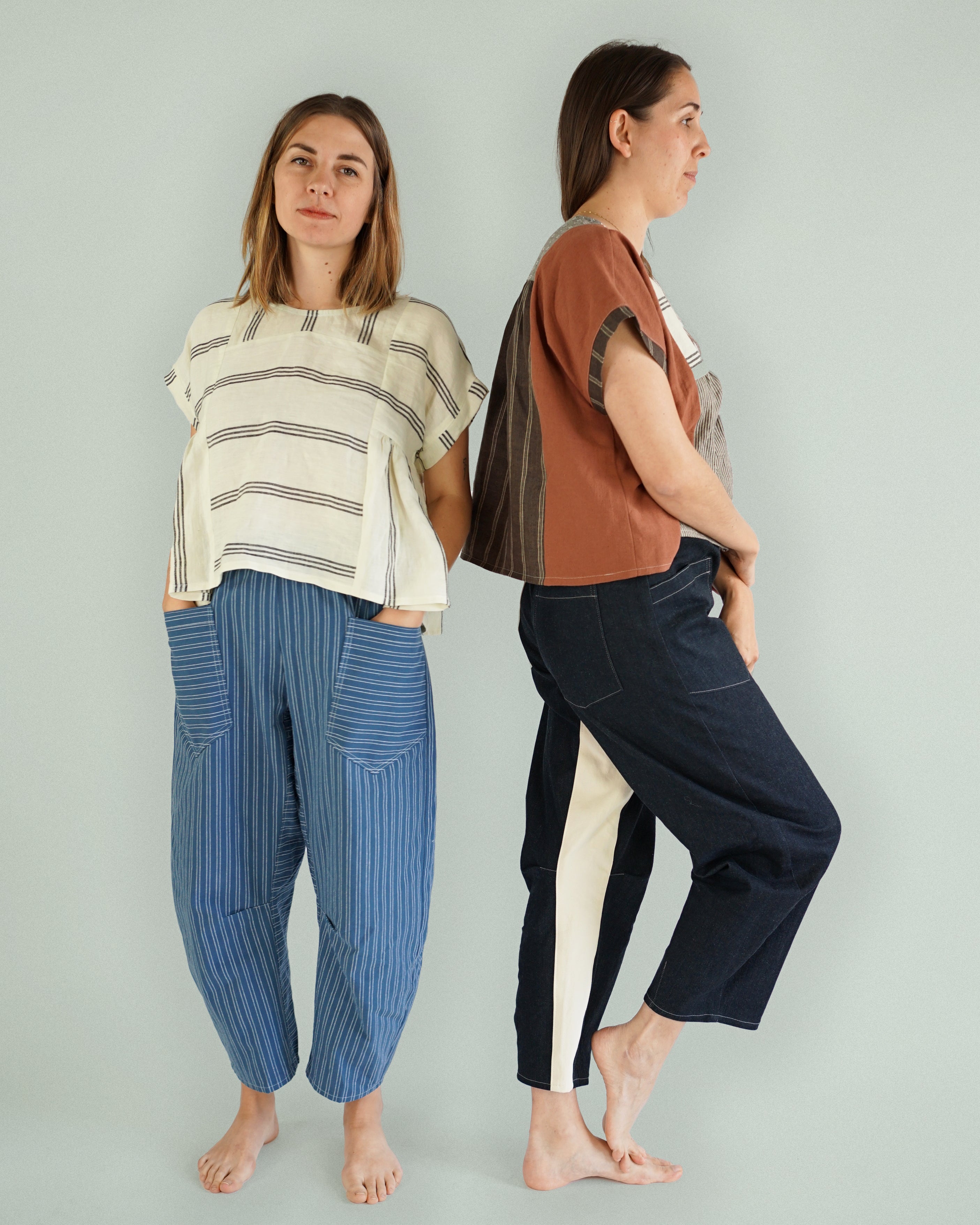 Indie Pattern Comparison  Elastic Waist Pants - Style Maker Fabrics