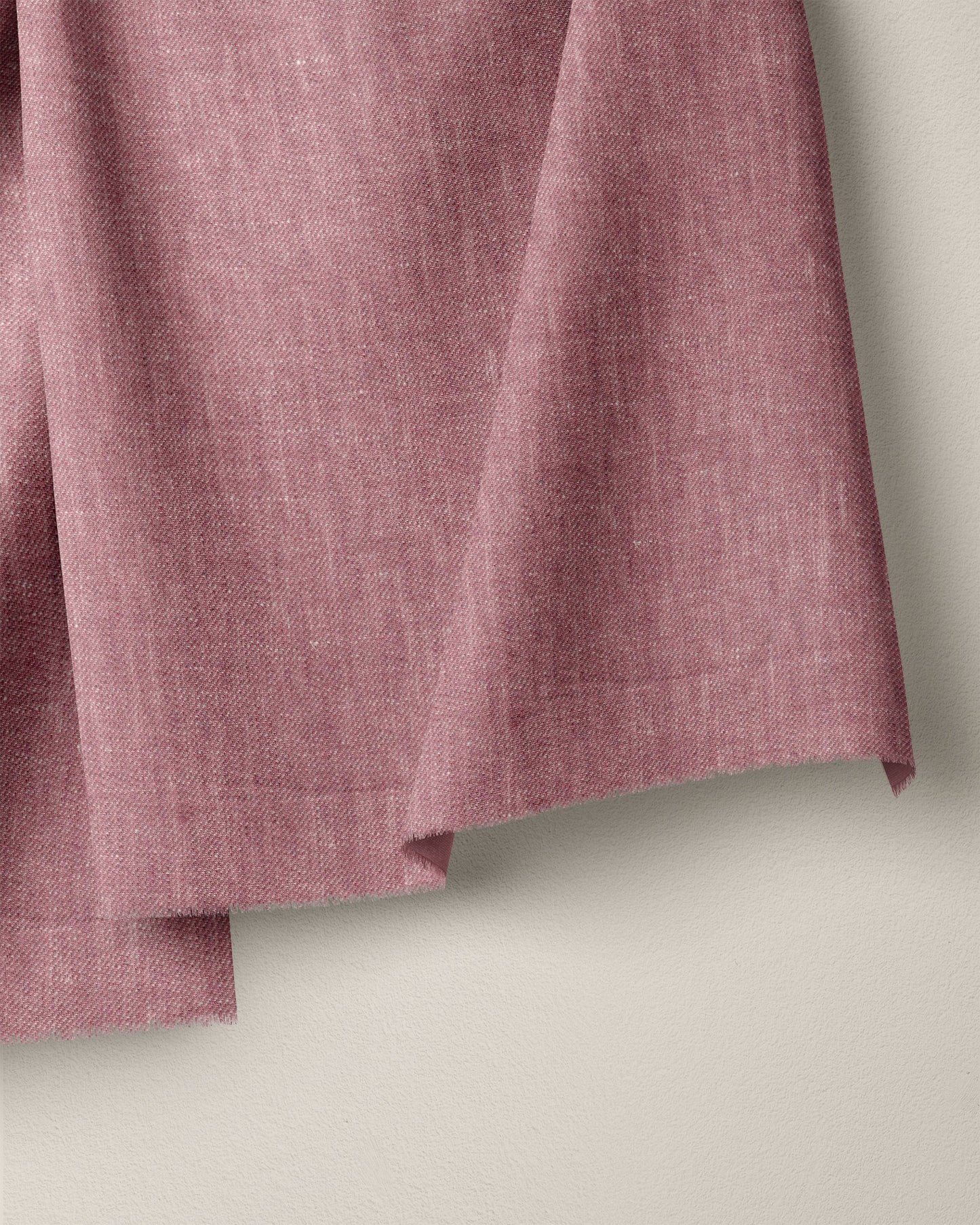 Berry Marmalade Linen Denim Twill