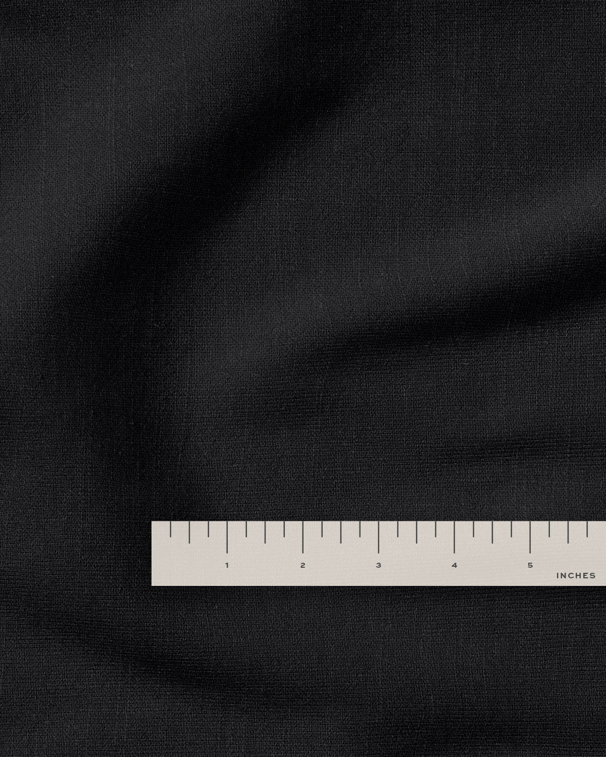 Black Viscose Linen - 1.5 Remnants - 30% off