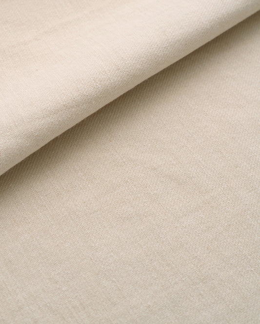 Bone Cotton Linen Twill