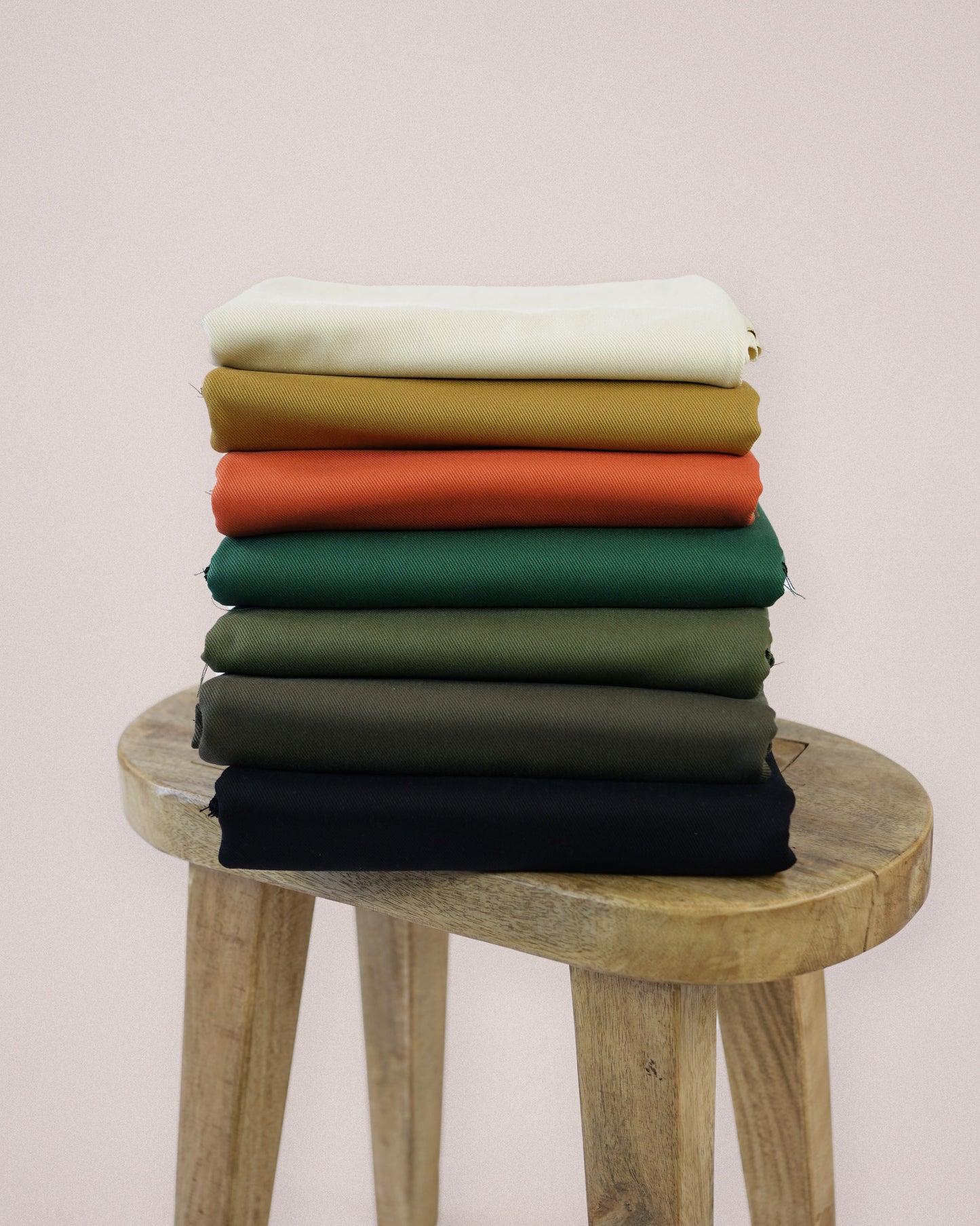 Natural 9.5 oz Bull Denim - 1 Yard Remnant 30% off