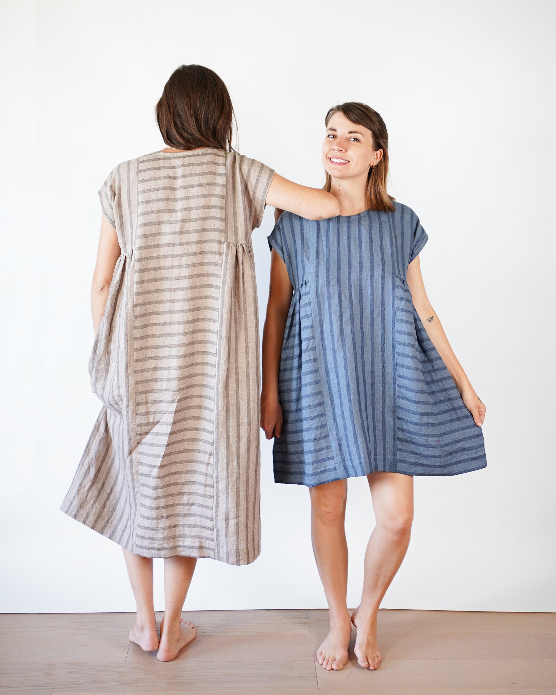 Collage Gather Dress PDF Sewing Pattern – Matchy Matchy Sewing Club