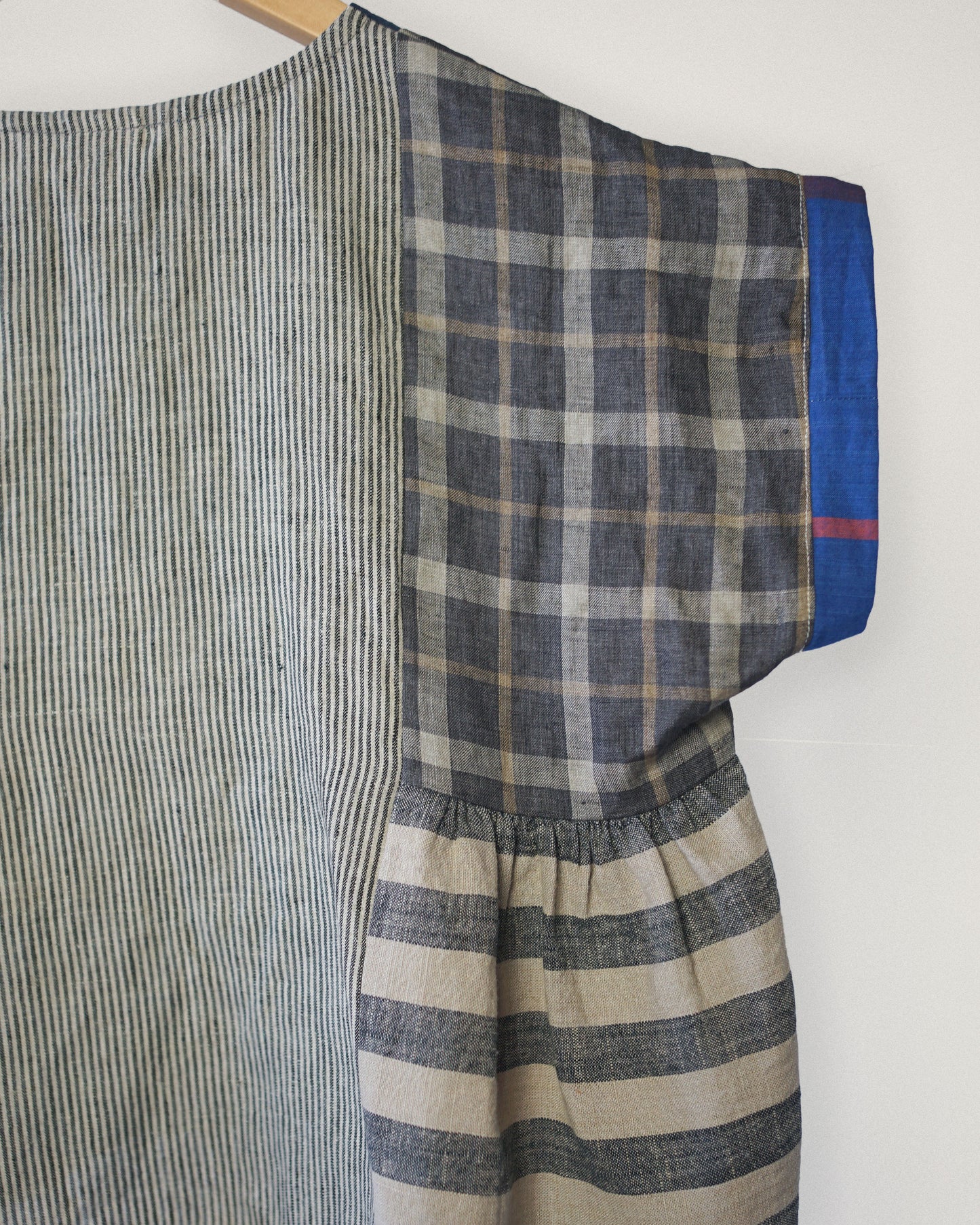 One of a Kind Collage Gather Top • Medium