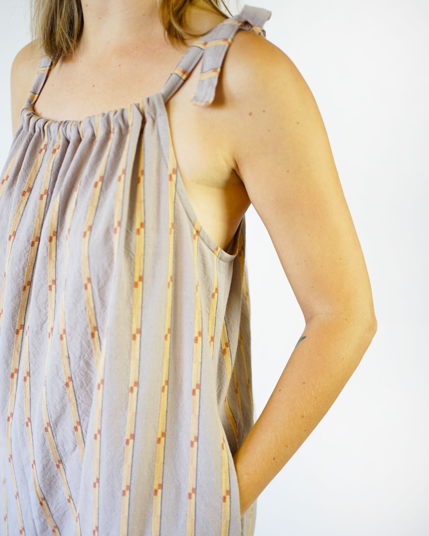 Cabana Tie Playsuit PDF Sewing Pattern • FREE