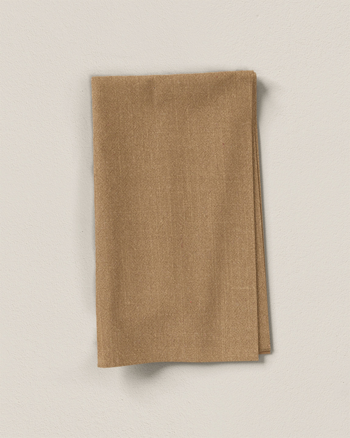 Camel Viscose Linen - 1/2 Yard Remnant 40% off