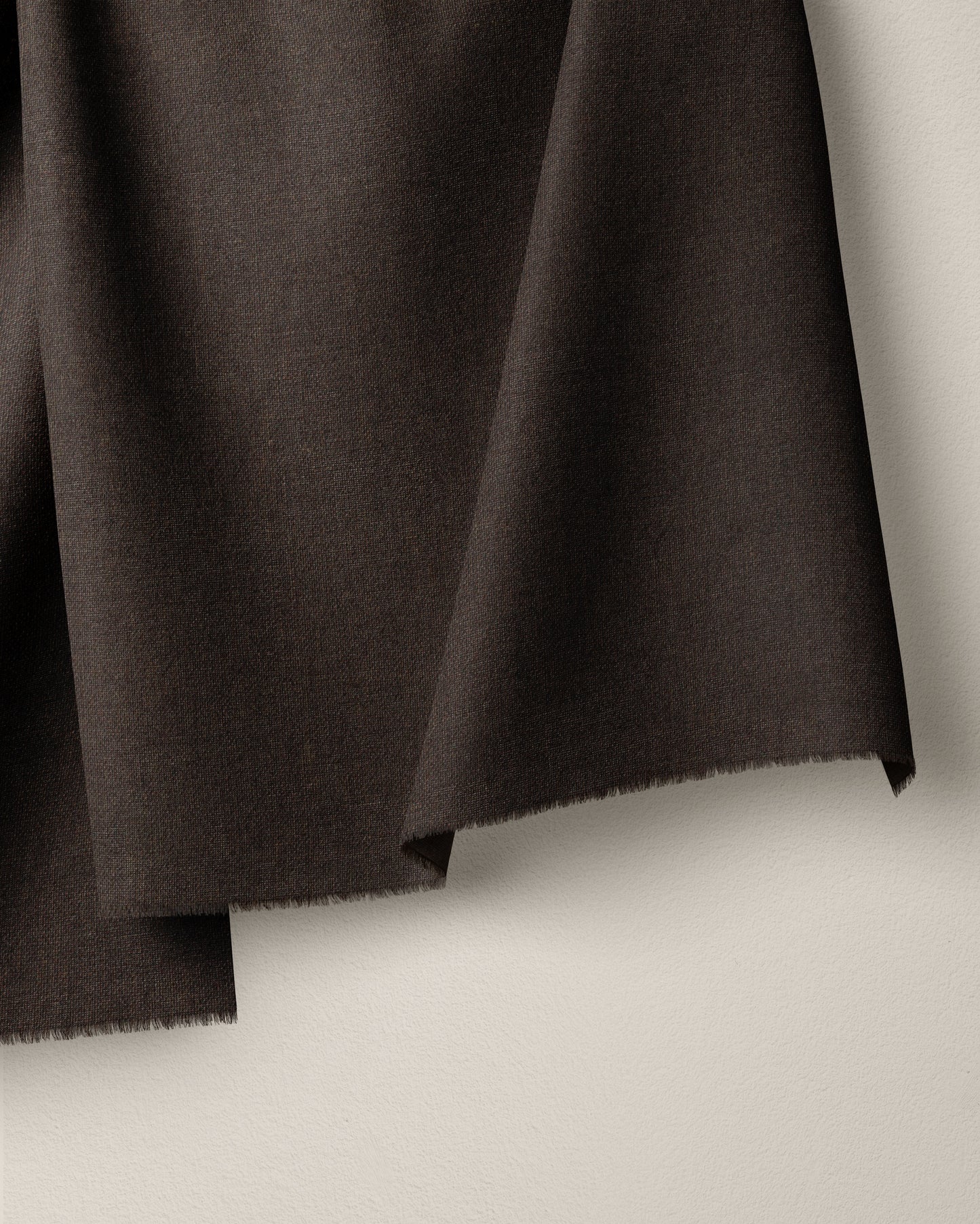 Chocolate Cloud Linen - 2 Yard Remnant