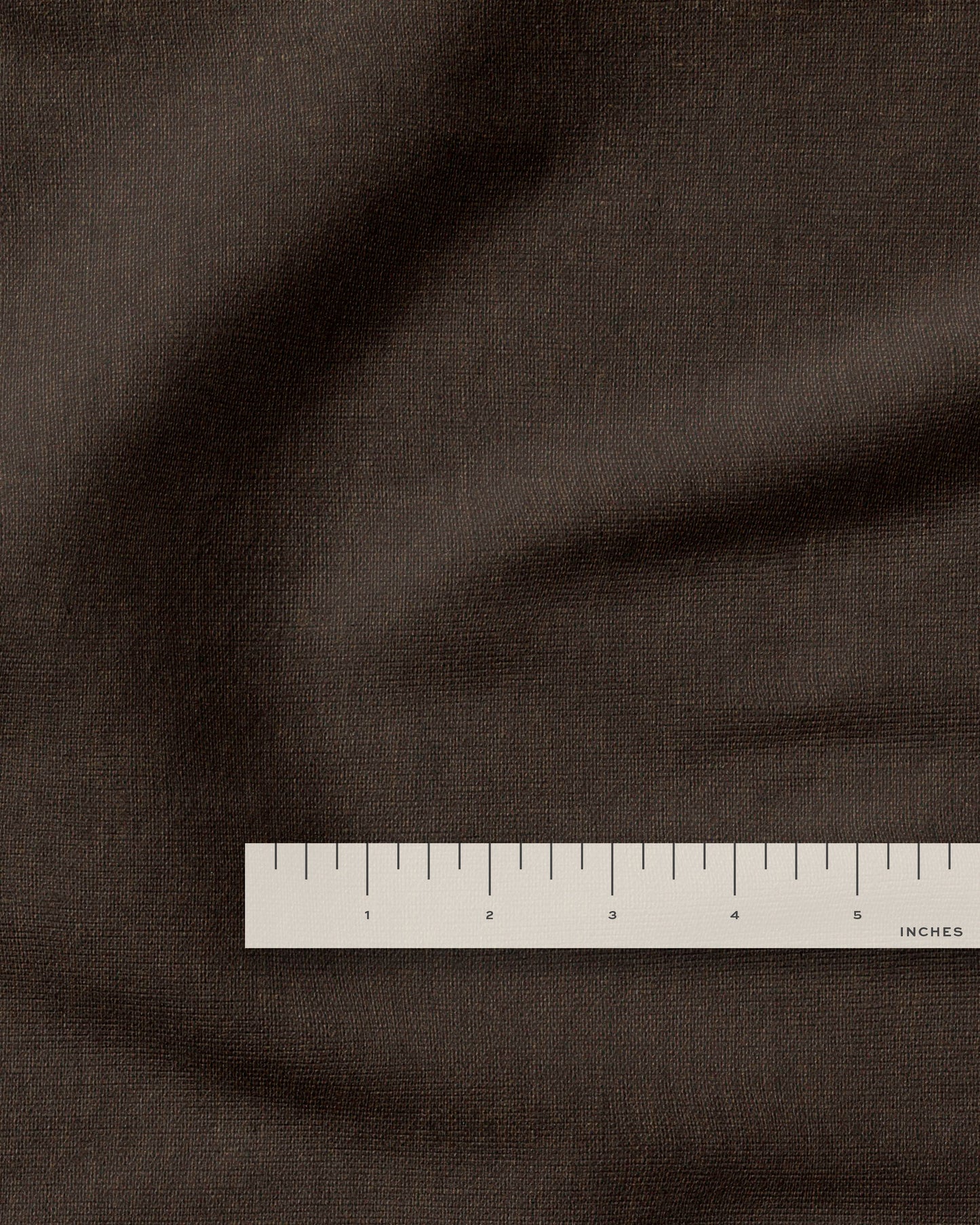 Chocolate Cloud Linen - 2 Yard Remnant