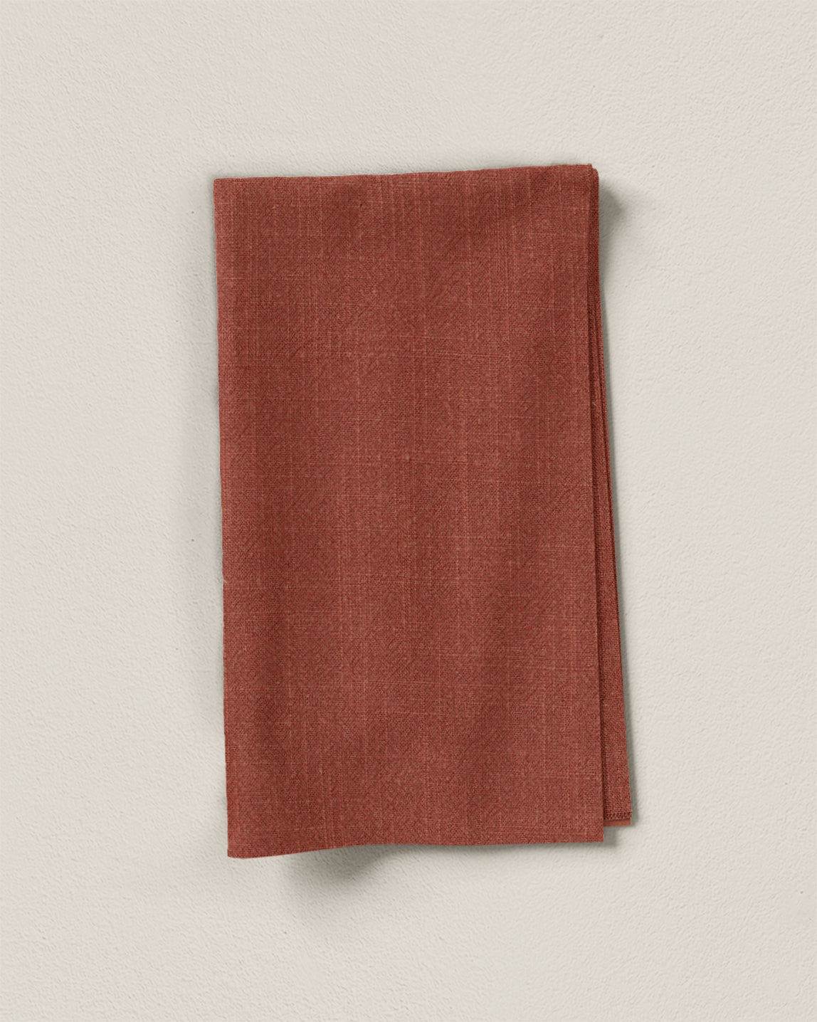 Cinnamon Viscose Linen - 1/2 Yard Remnant 40% off