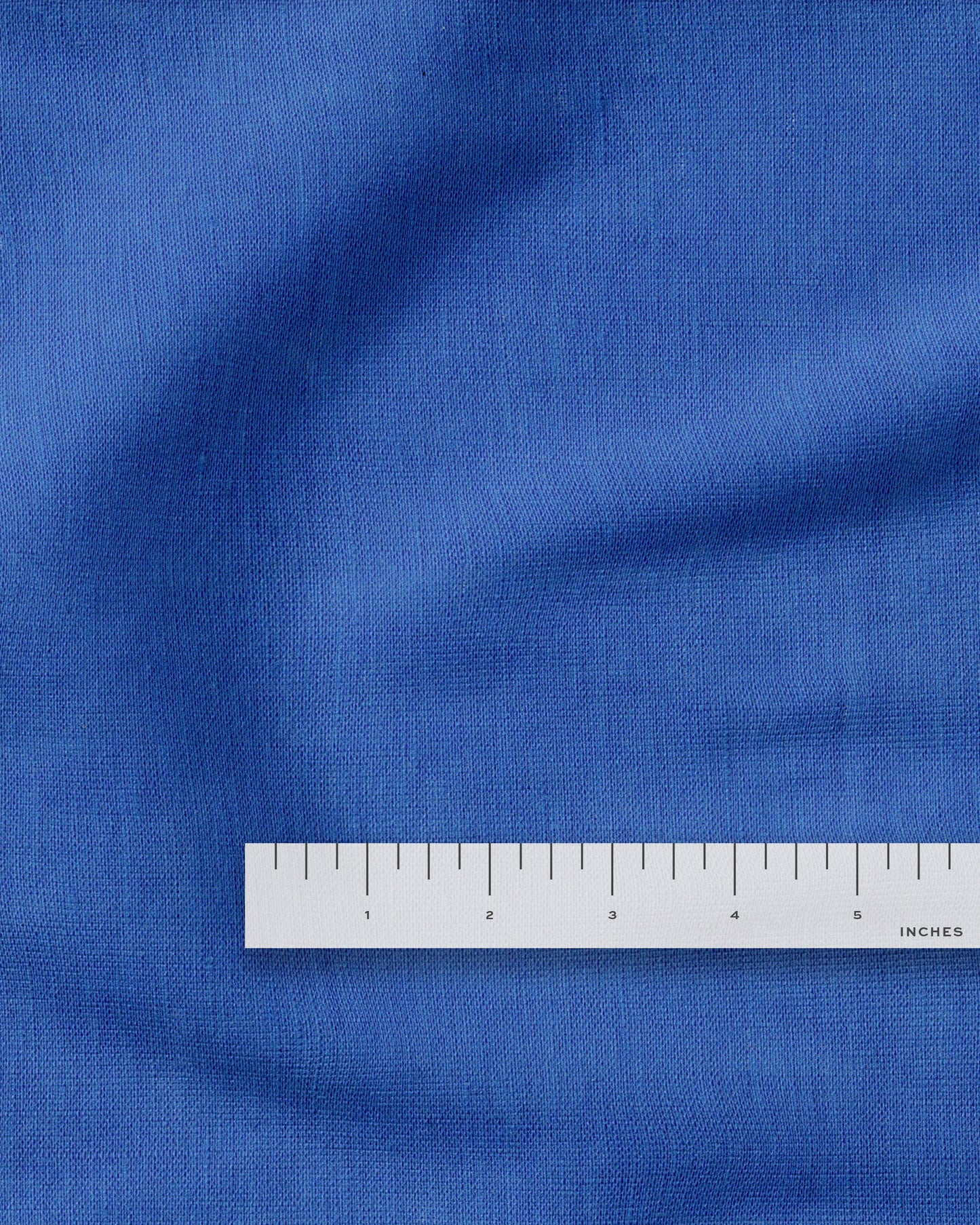 Cobalt Summer Cloud Linen - 3 Yard Remnant