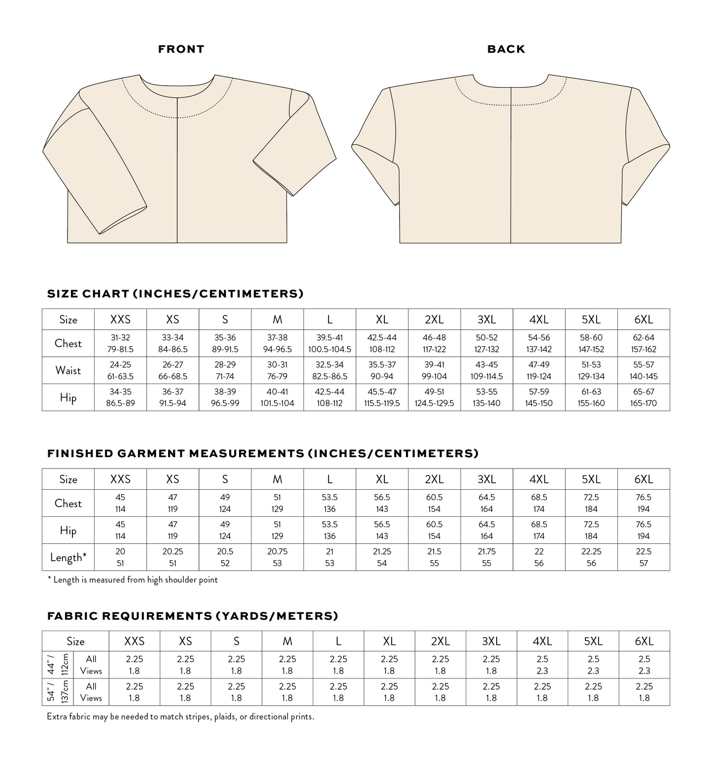Craft Studio Tee PDF Sewing Pattern • FREE