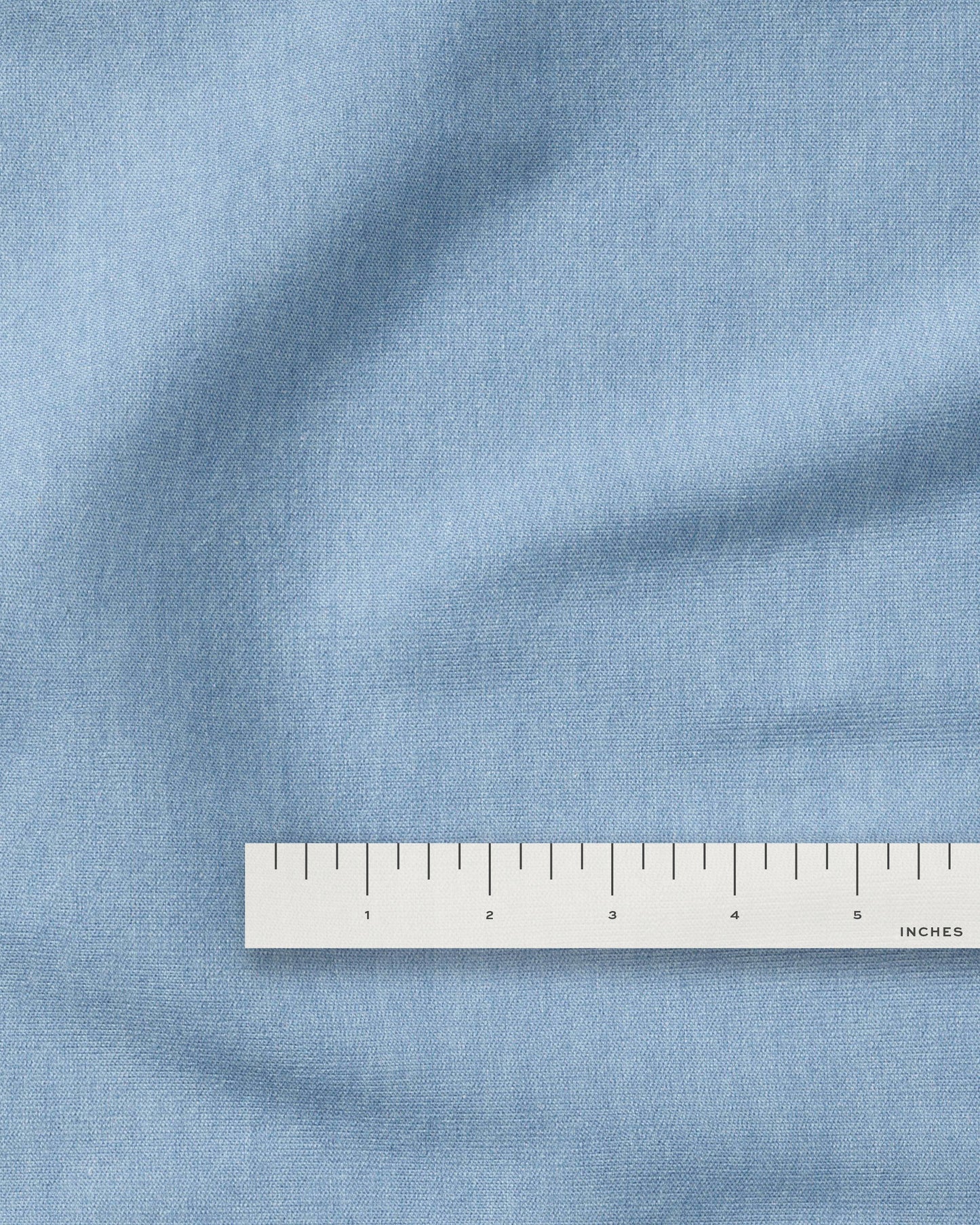 Light Soft Washed Non Stretch 6.5 oz Denim - 2.5 Yard Remnant