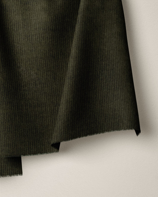 Dusty Kale 11 Wale Soft Wash Corduroy