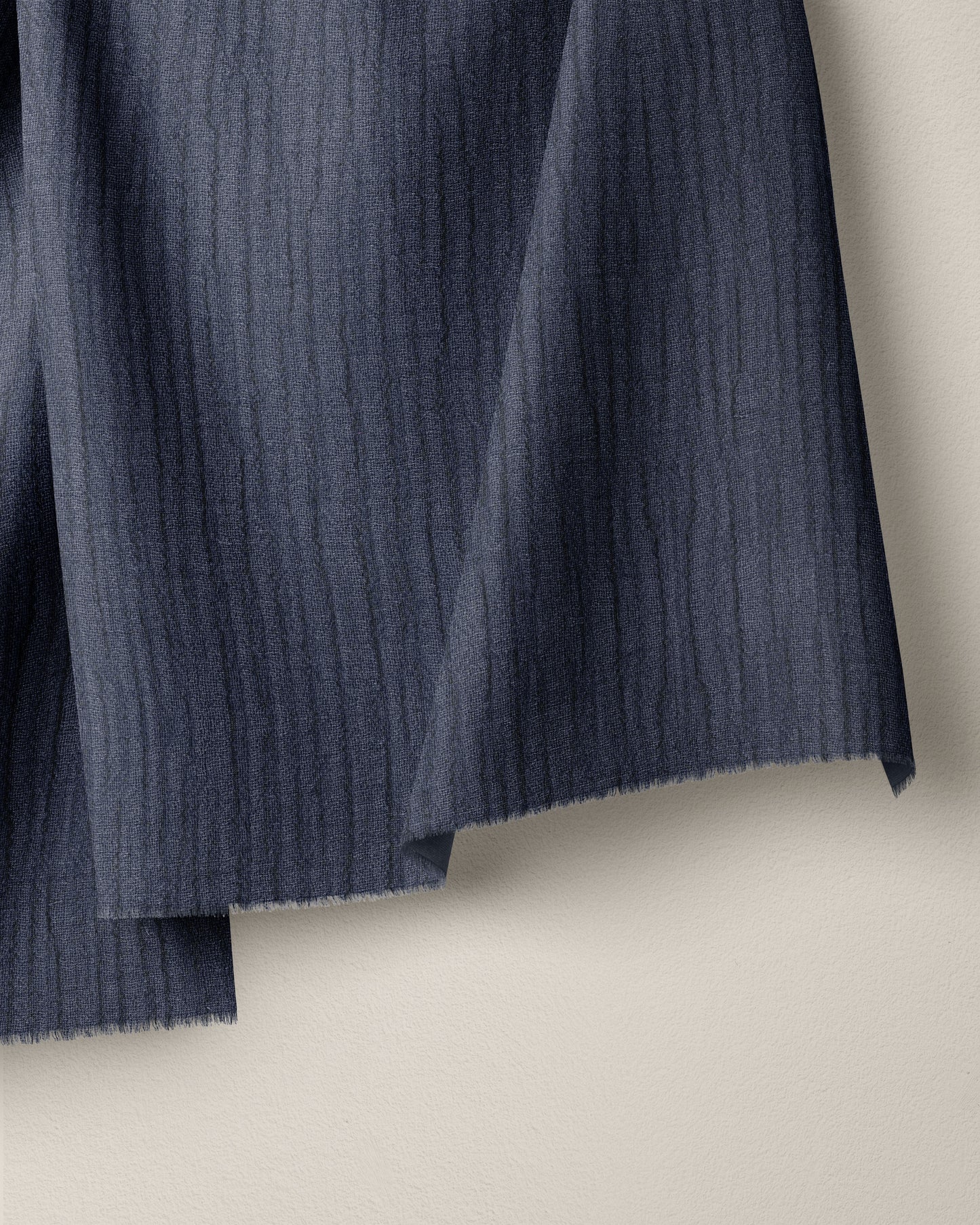 Gray Gauze Linen Cotton - 3 Yard Remnant 40% off