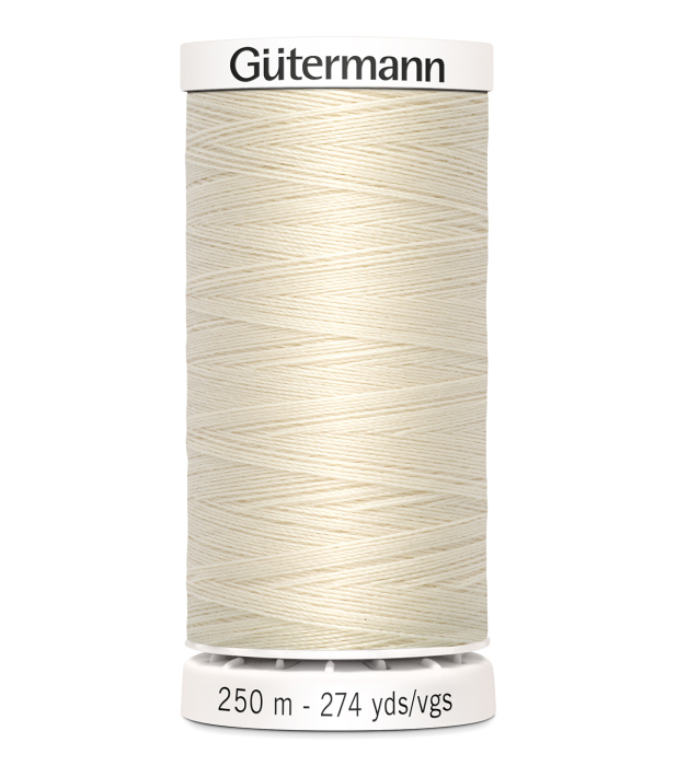 Gutermann Sew-All thread (274 yards) - #22 Eggshell