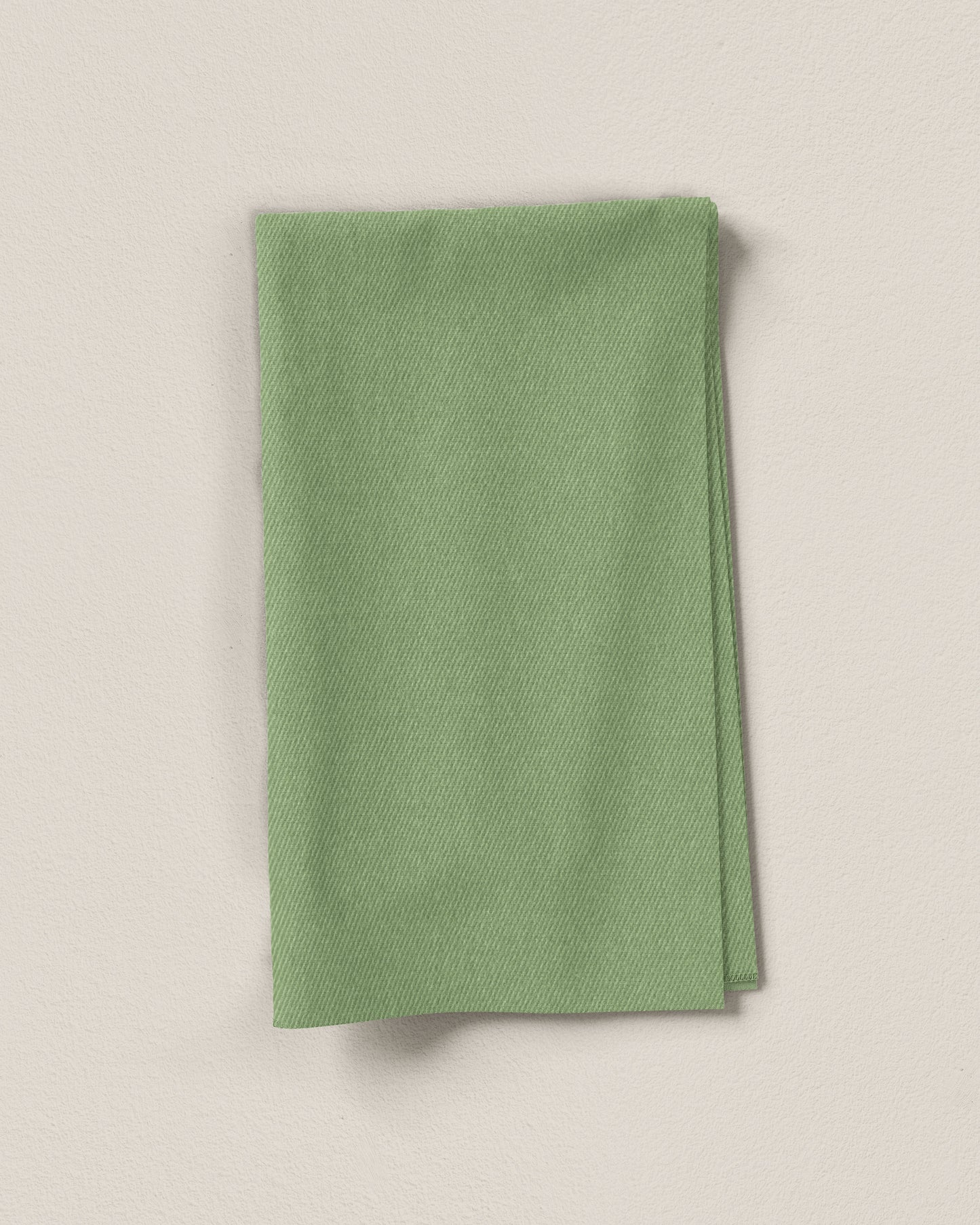 Matcha Washed Cotton Twill