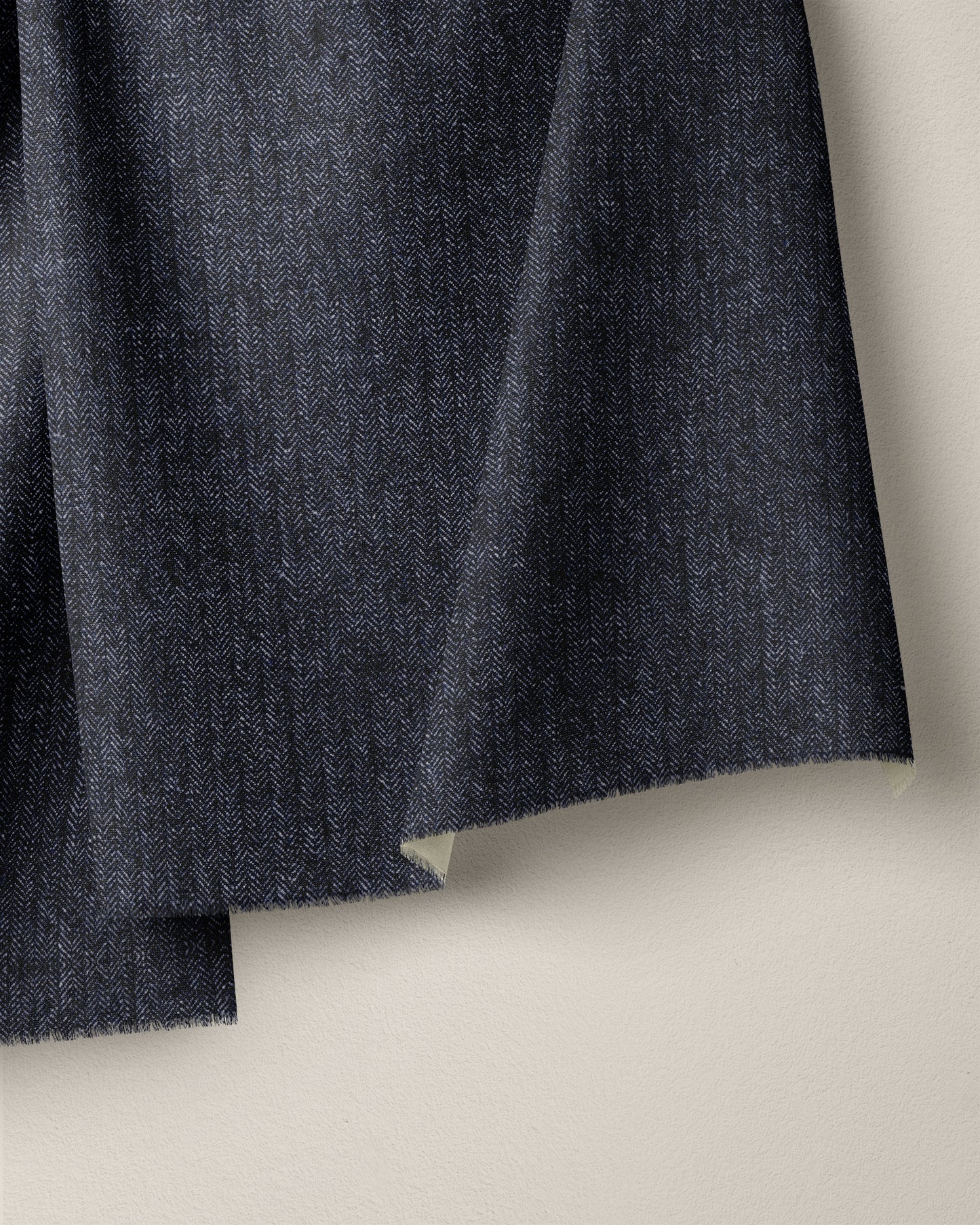 Buff Twill Linen Cotton Denim - 3 Yard Remnant