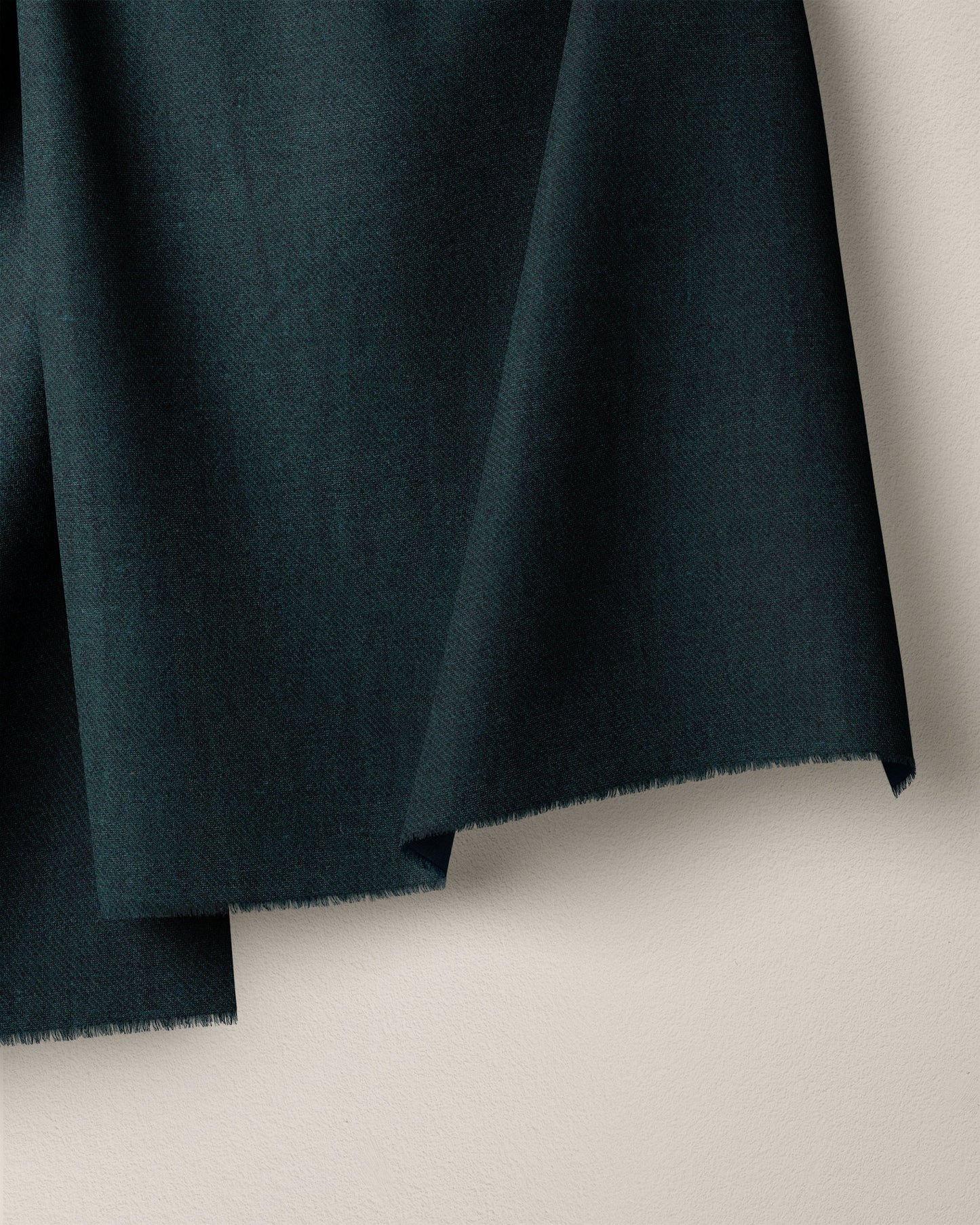 Mermaid Blue Cotton Linen Twill
