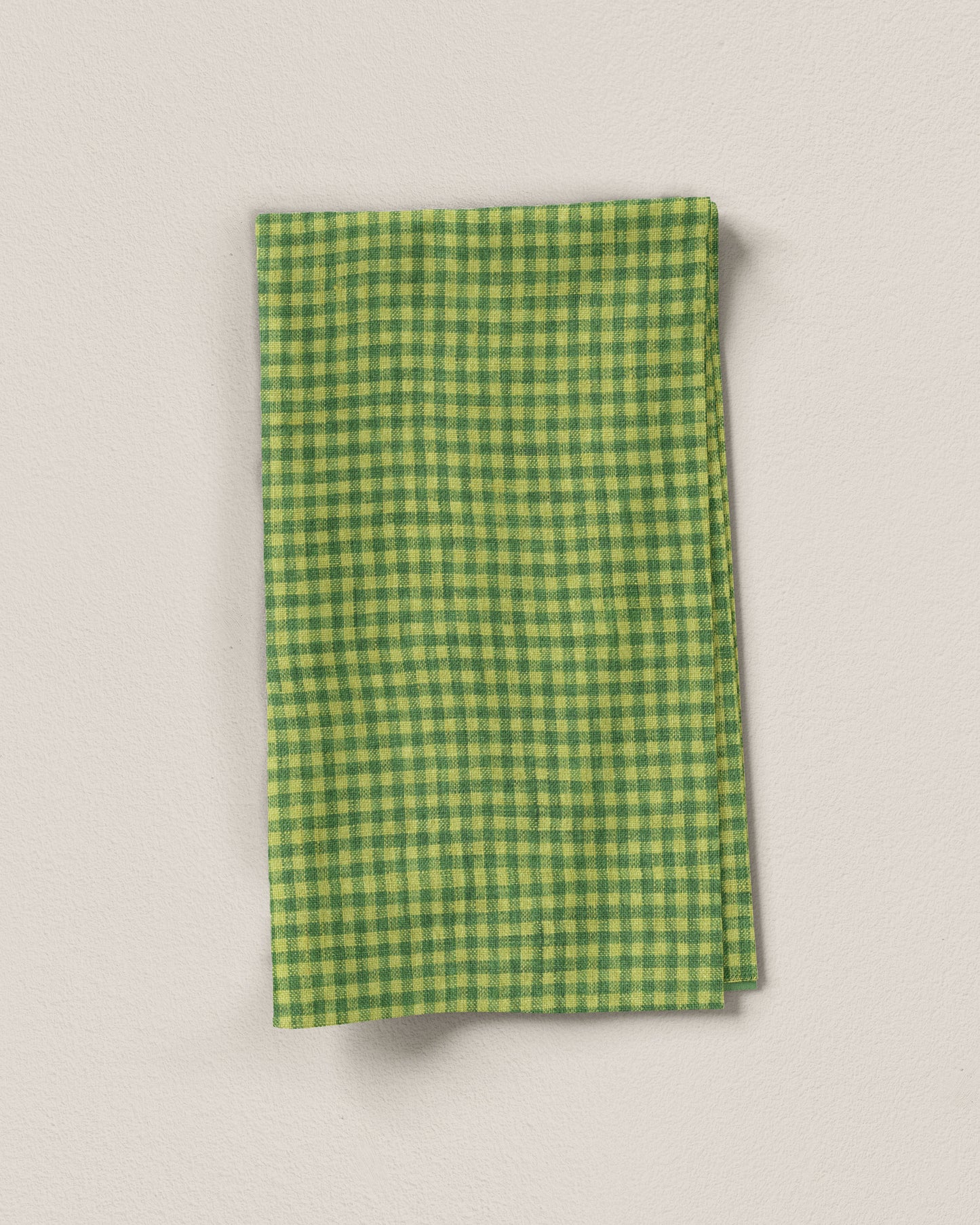 Micro Pickle Gingham Linen - 1/2 Yard Seconds