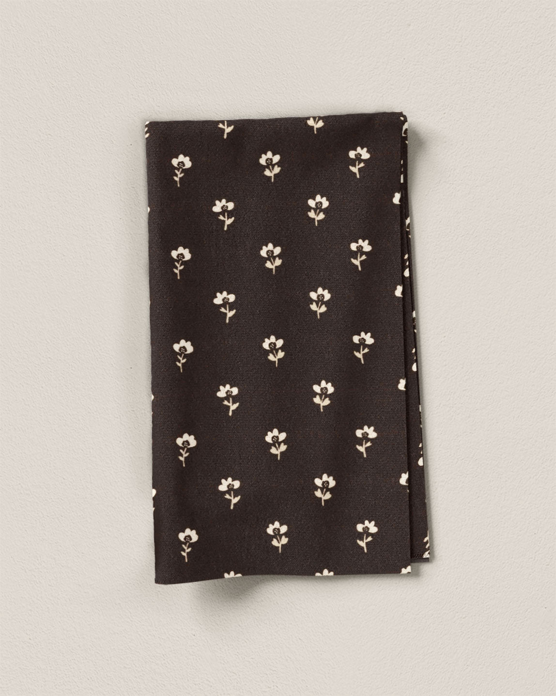 Midsummer Cocoa Organic Cotton Block Print