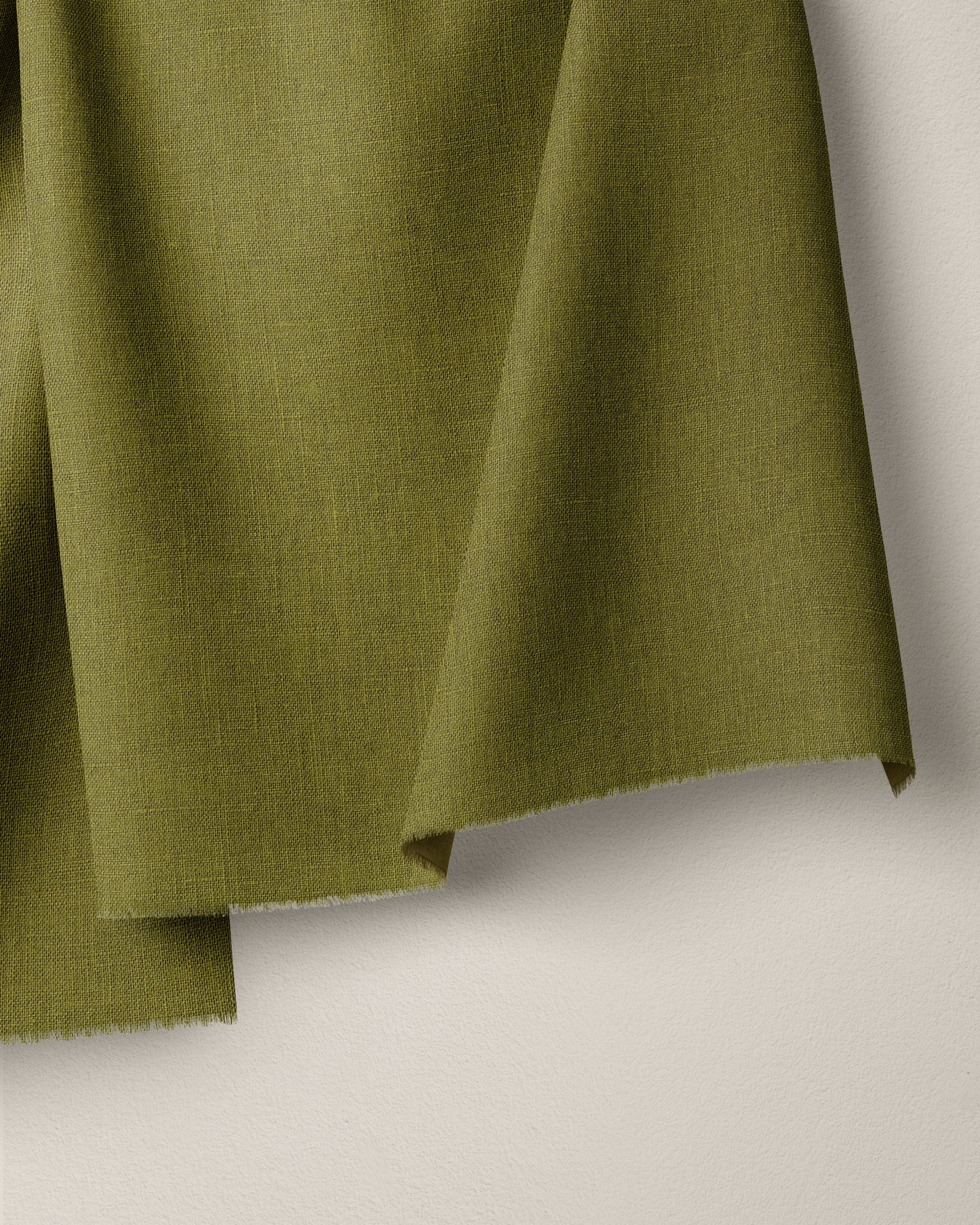 Moss Cloud Linen - 1.5 Yard Remnant