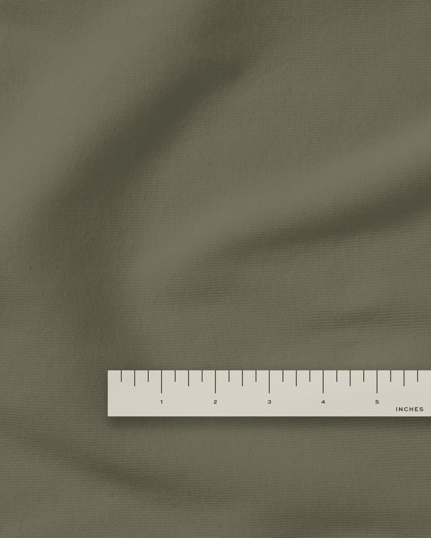 Olive Washed Cotton Poplin