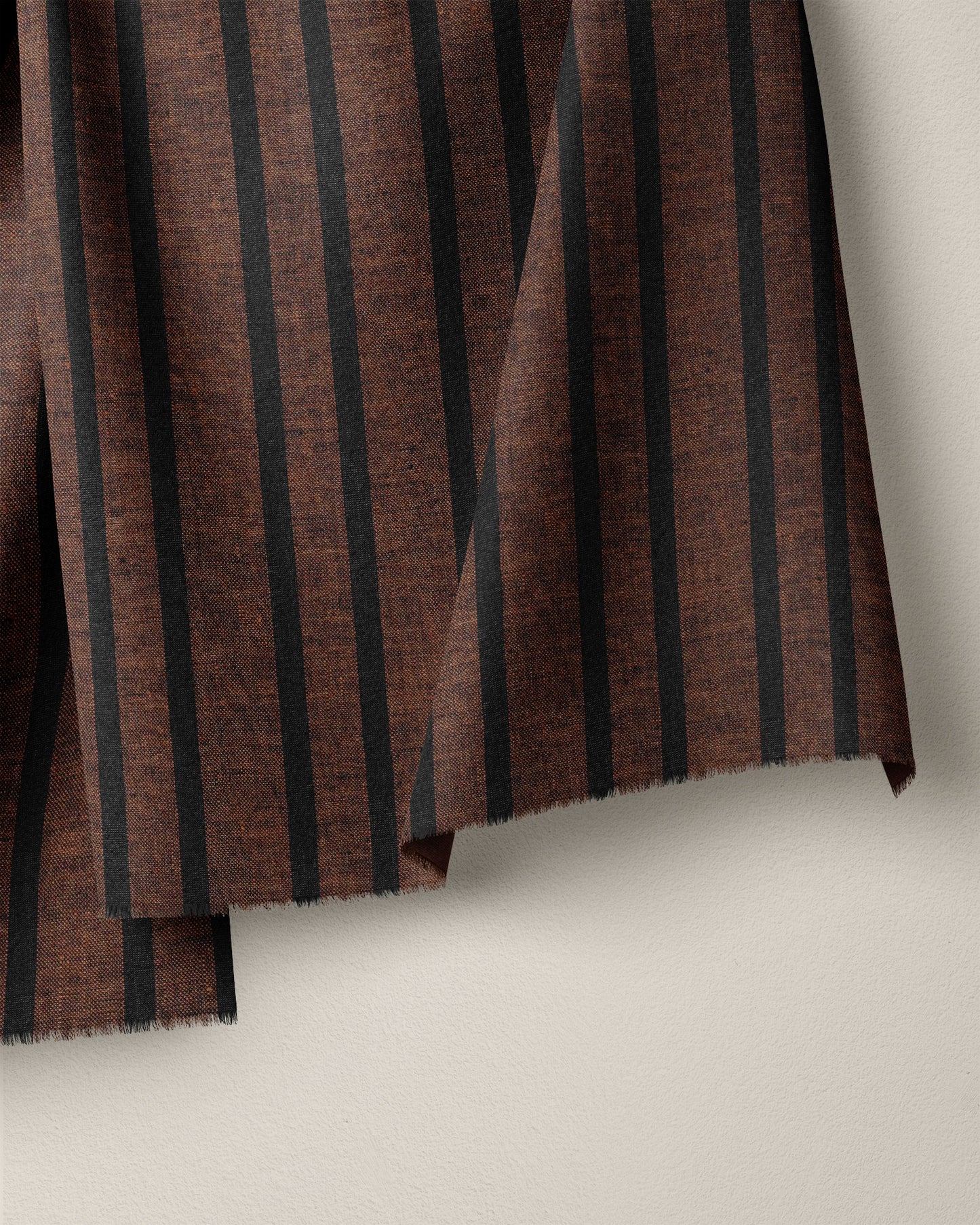 Sable Home Stripe Washed Linen