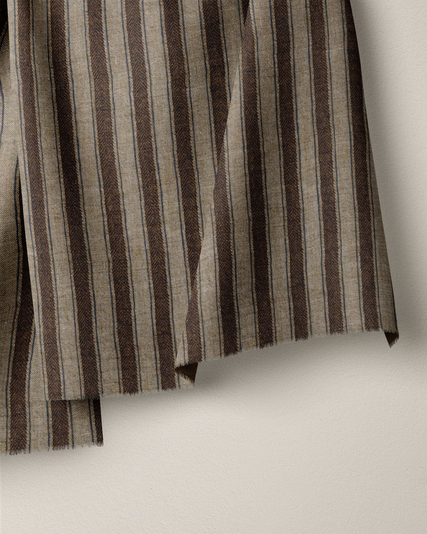 Salted Latte Dutch Stripe Linen