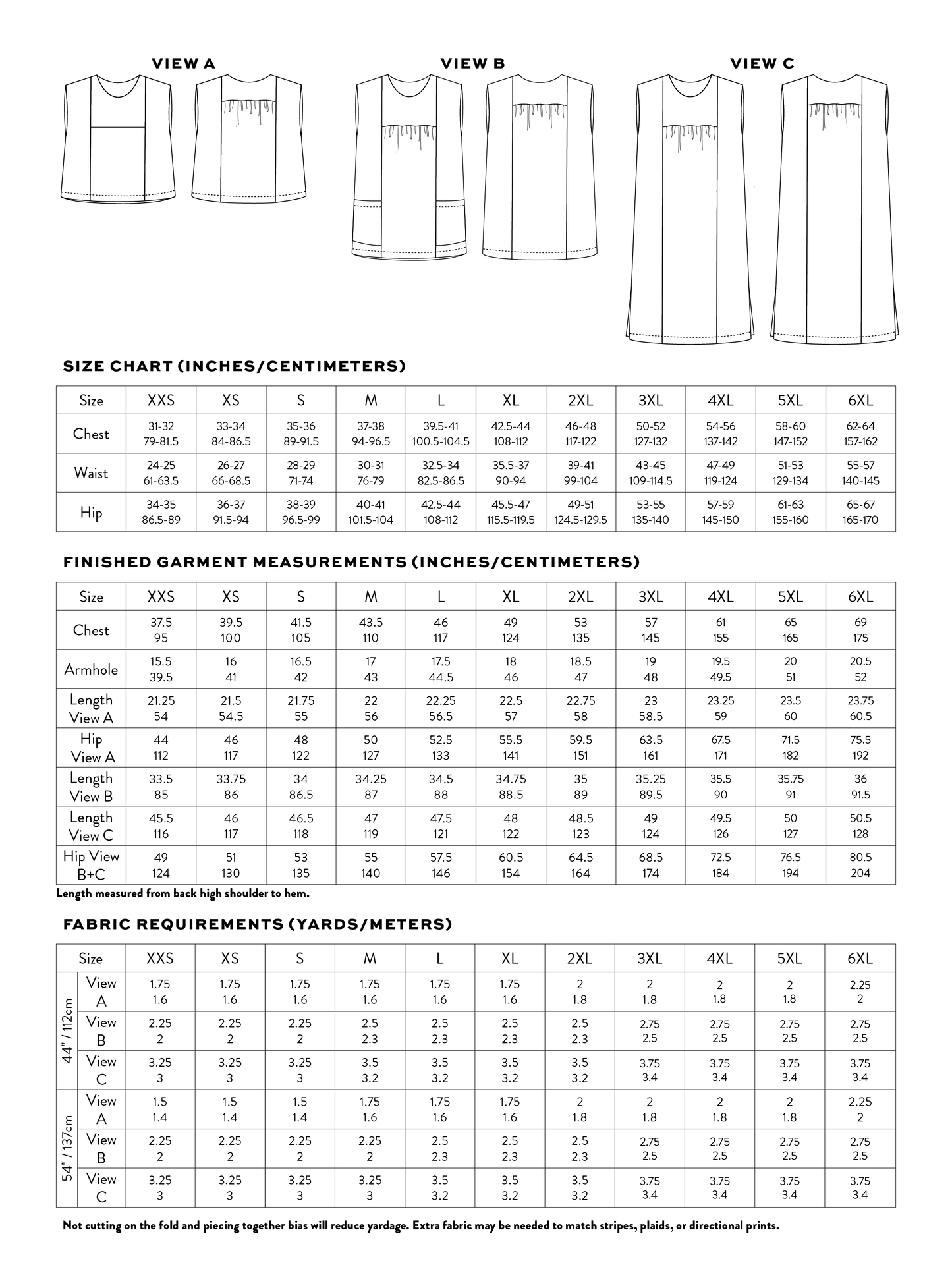 Skipper Top and Dress PDF Sewing Pattern