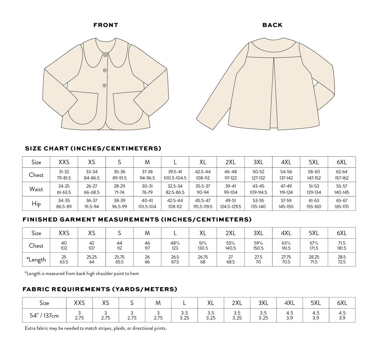 Storybook Swing Coat PDF Sewing Pattern
