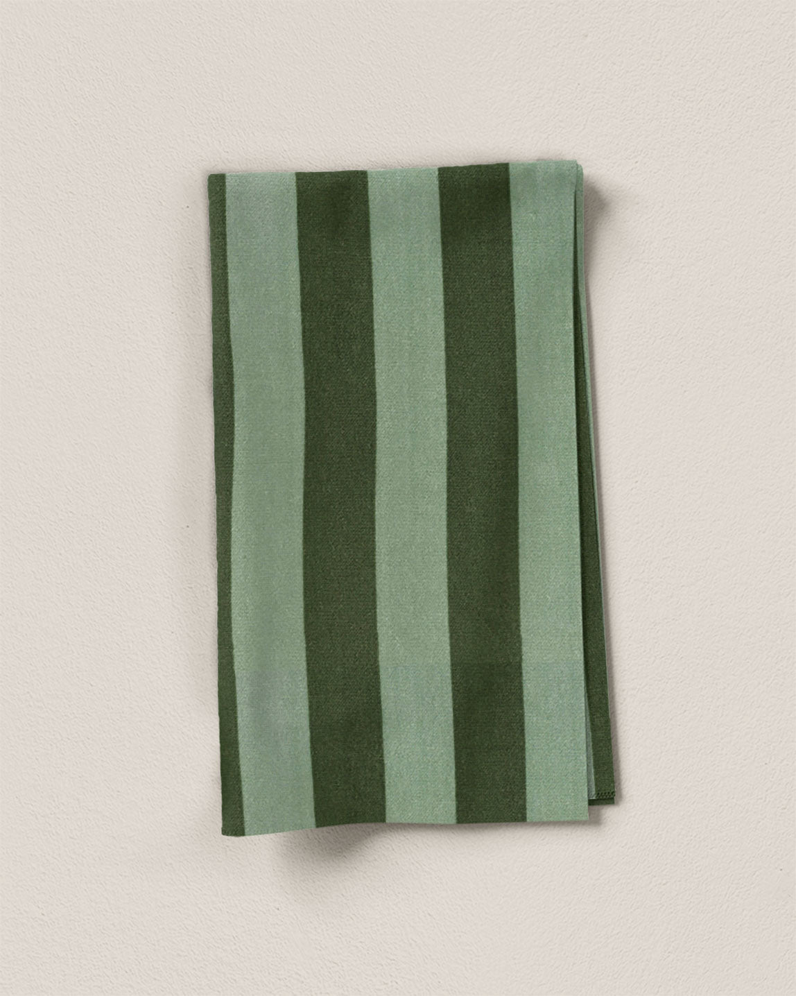 Eucalyptus Big Stripe Screen Print Cotton - 3 Yard Remnant 30% off