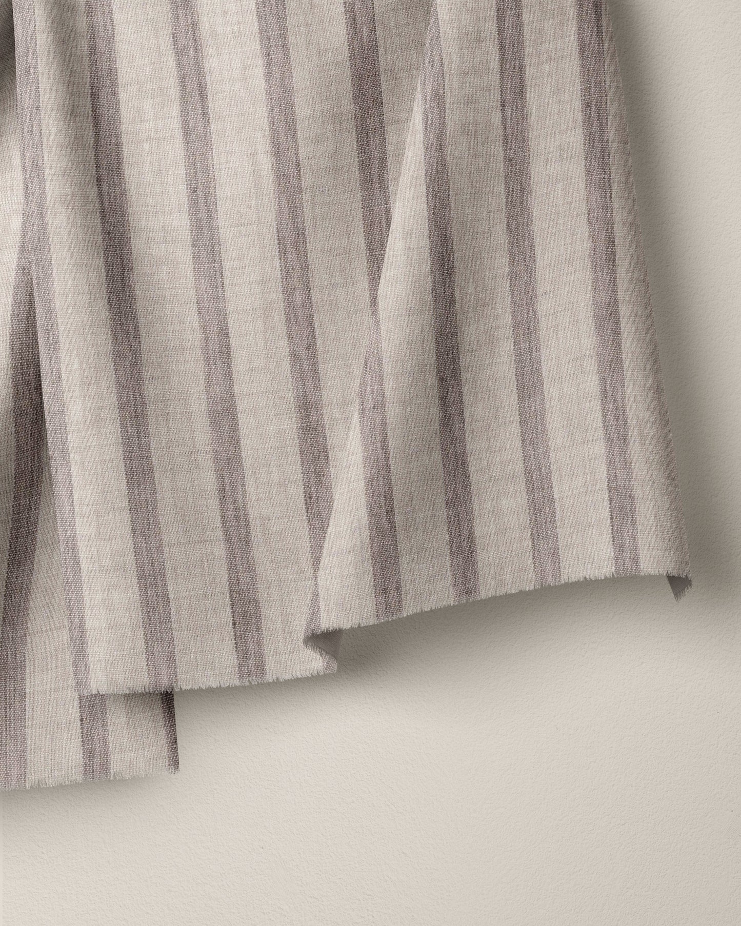 Sand Stripe Linen - 1.75 Yard Seconds