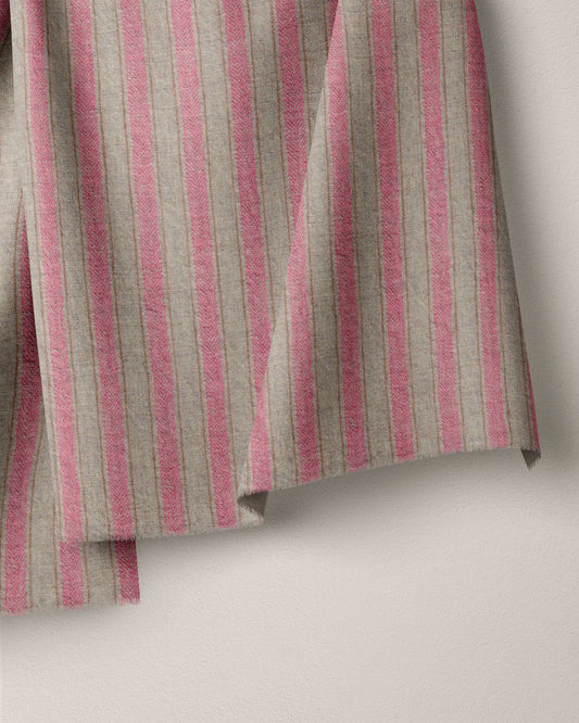 Tailor Pink Dutch Stripe Linen