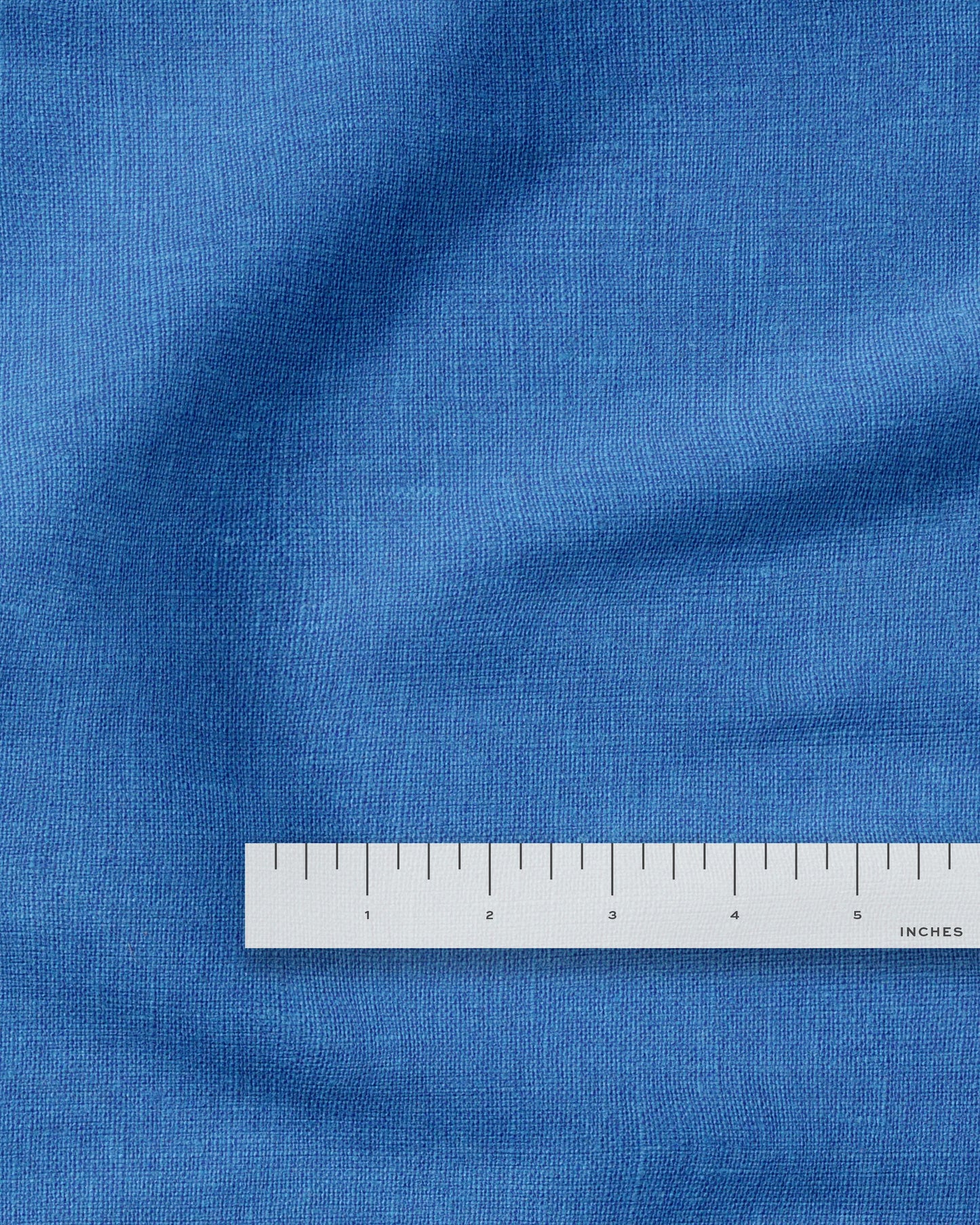 True Blue Heavyweight Cloud Linen - 2.5 Yard Remnant