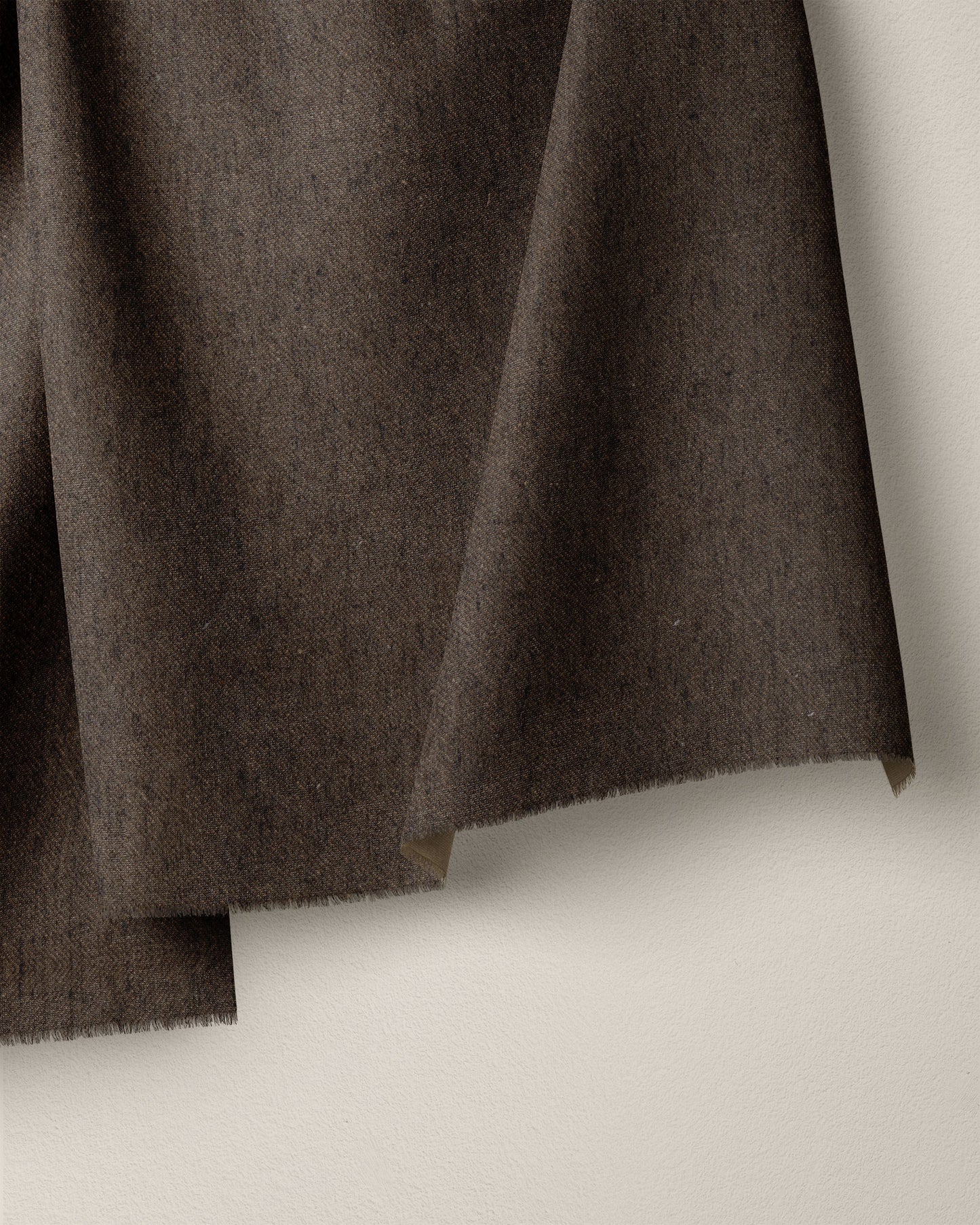 Buff Twill Linen Cotton Denim - 3 Yard Remnant