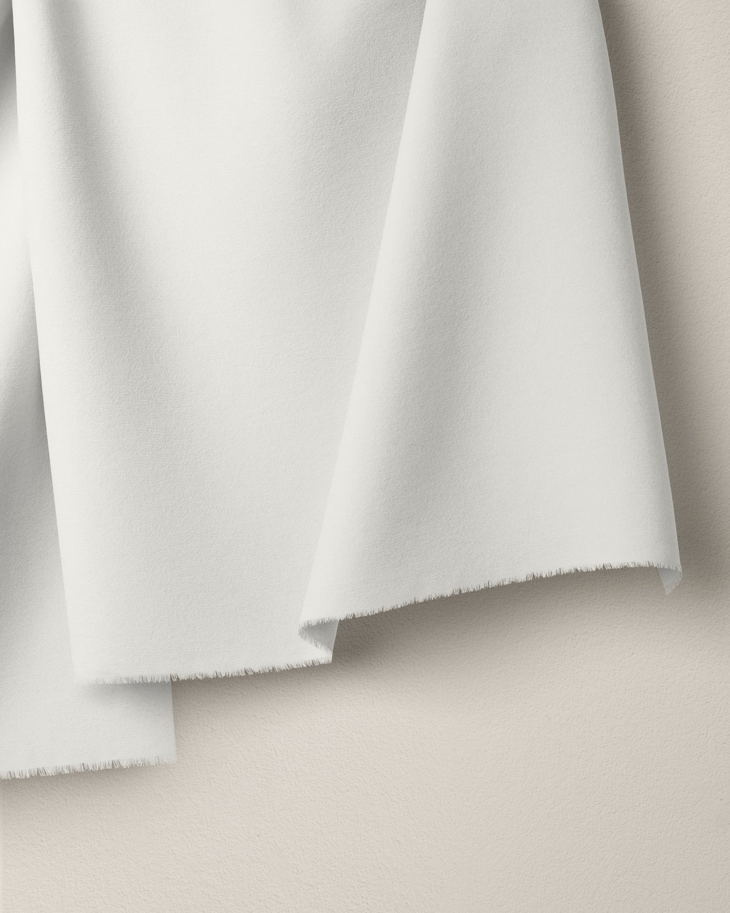 Cream Washed Cotton Poplin