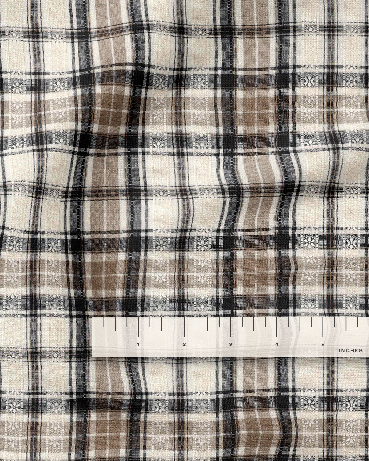 Birchlight Plaid Cotton Jacquard