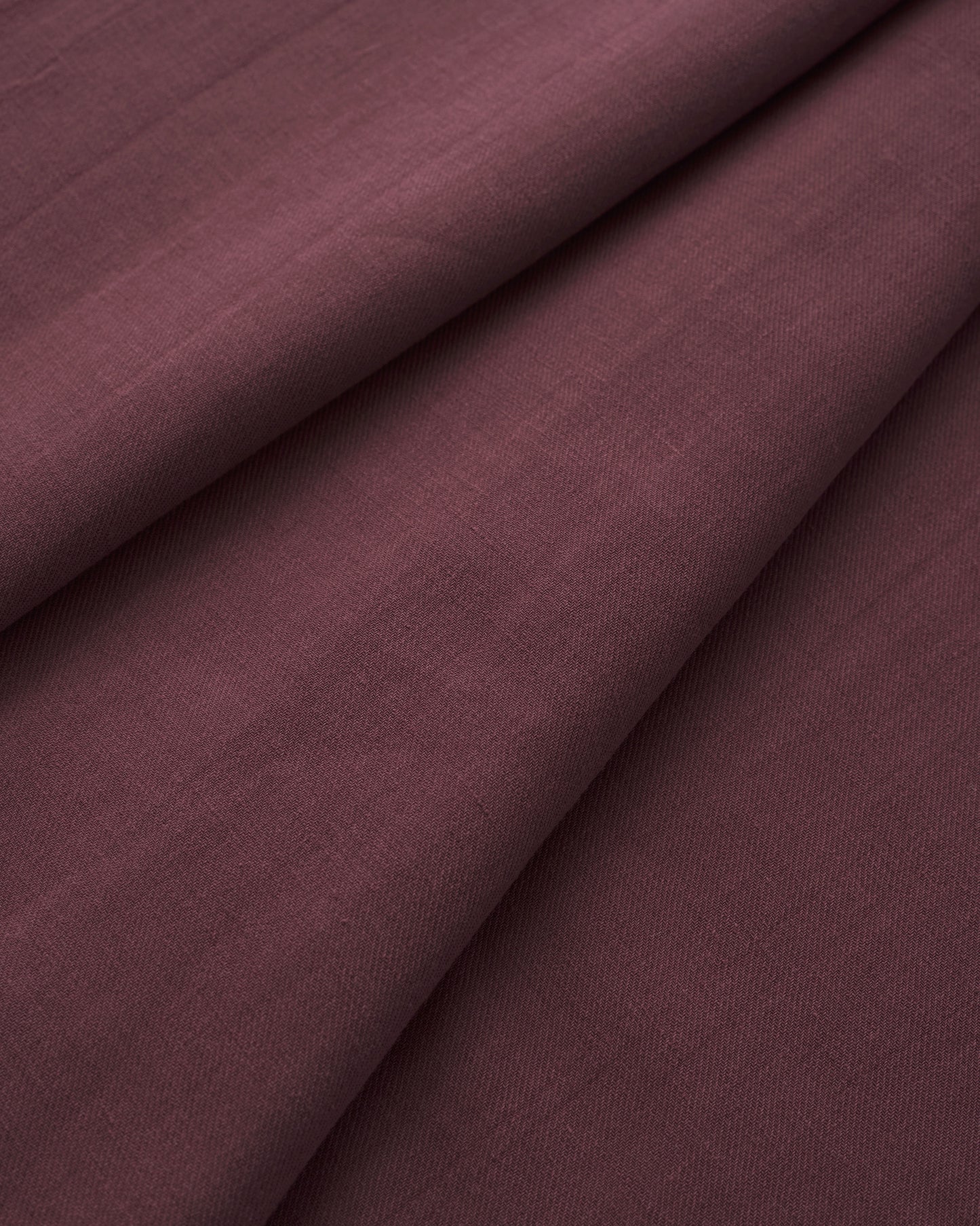 Candied Plum Cotton Linen Twill