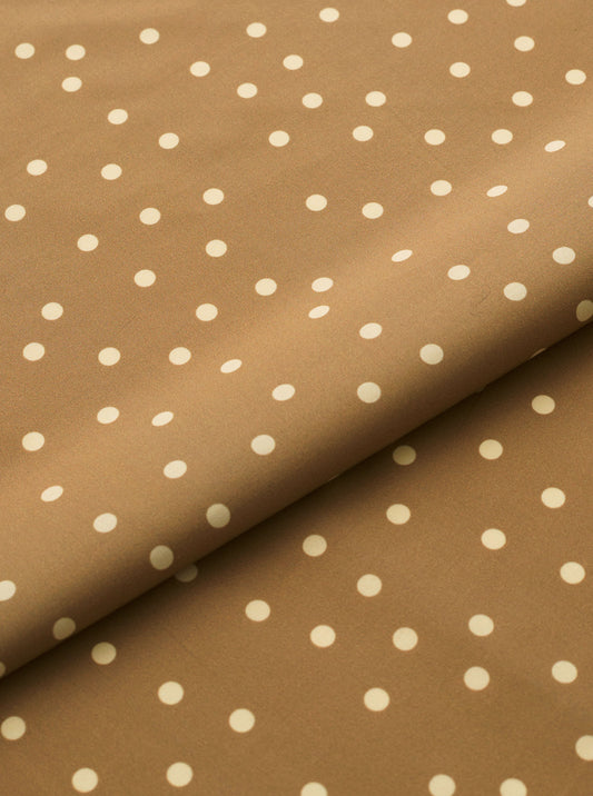Caramel Sprinkle Smooth Cotton Poplin